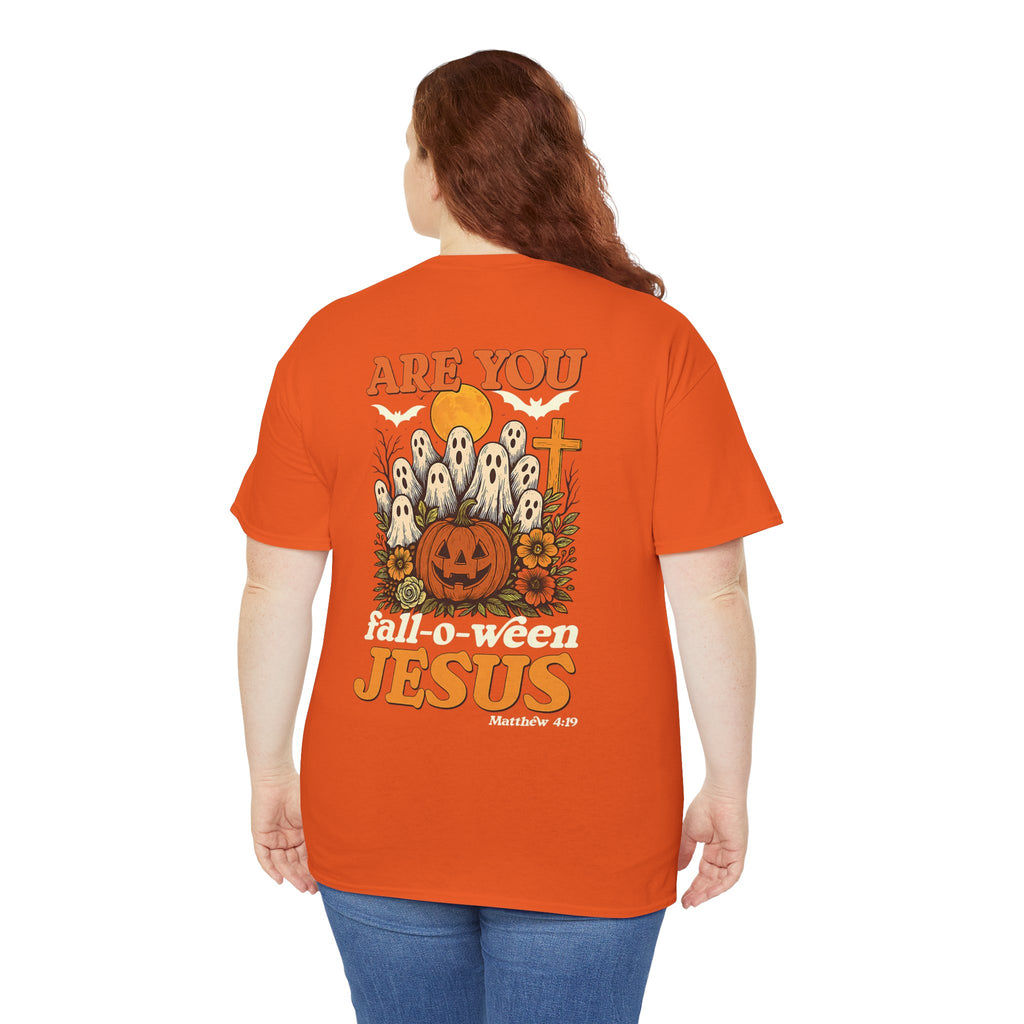 Halloween Faith Tee - Jesus is My Boo, Unisex T-Shirt for Halloween, Christian Halloween Shirt, Gift for Christian Friends, Spooky [...]