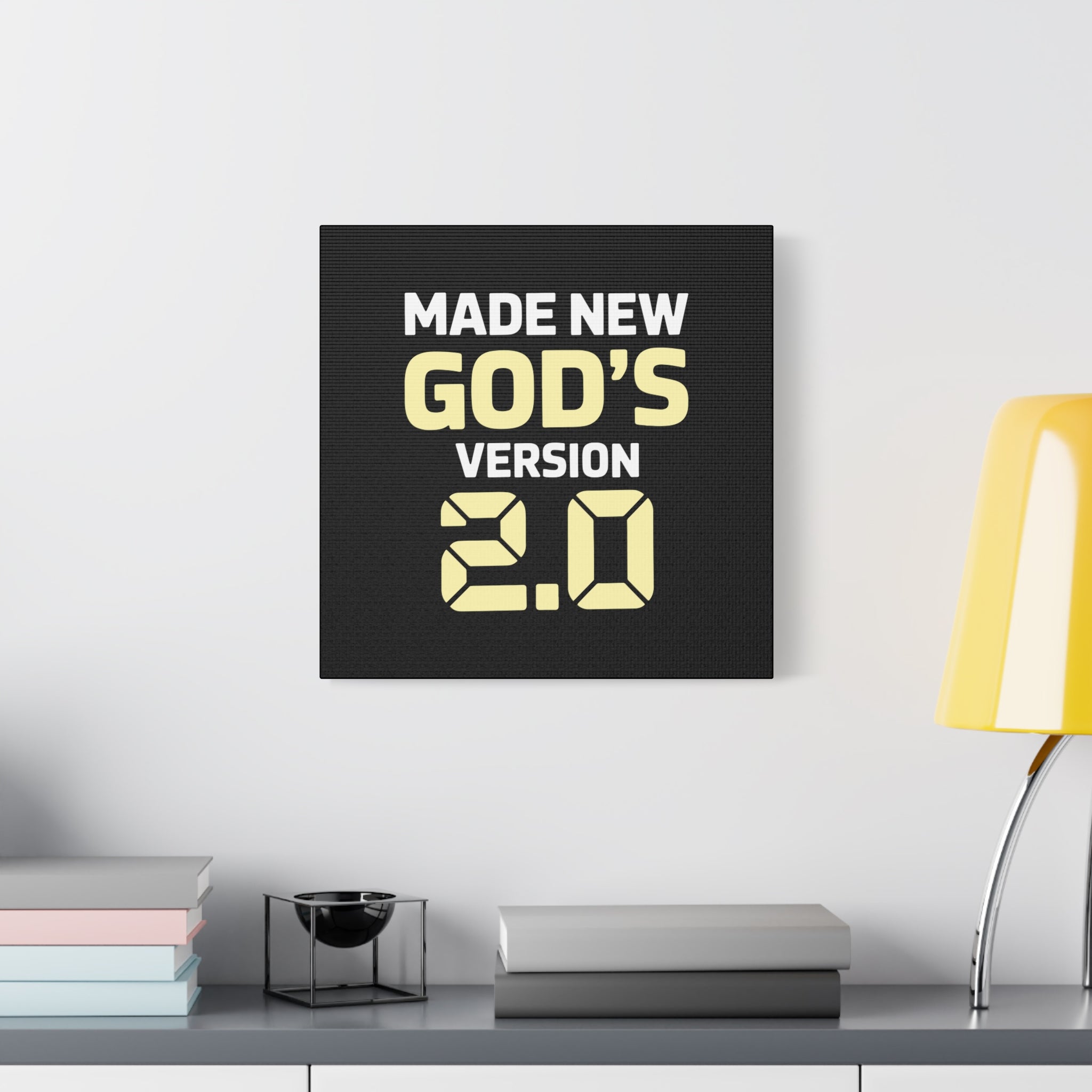 Inspirational Wall Art Canvas, Faith Decor, Home Decoration, Uplifting Gift, Christian Home, Motivational Room