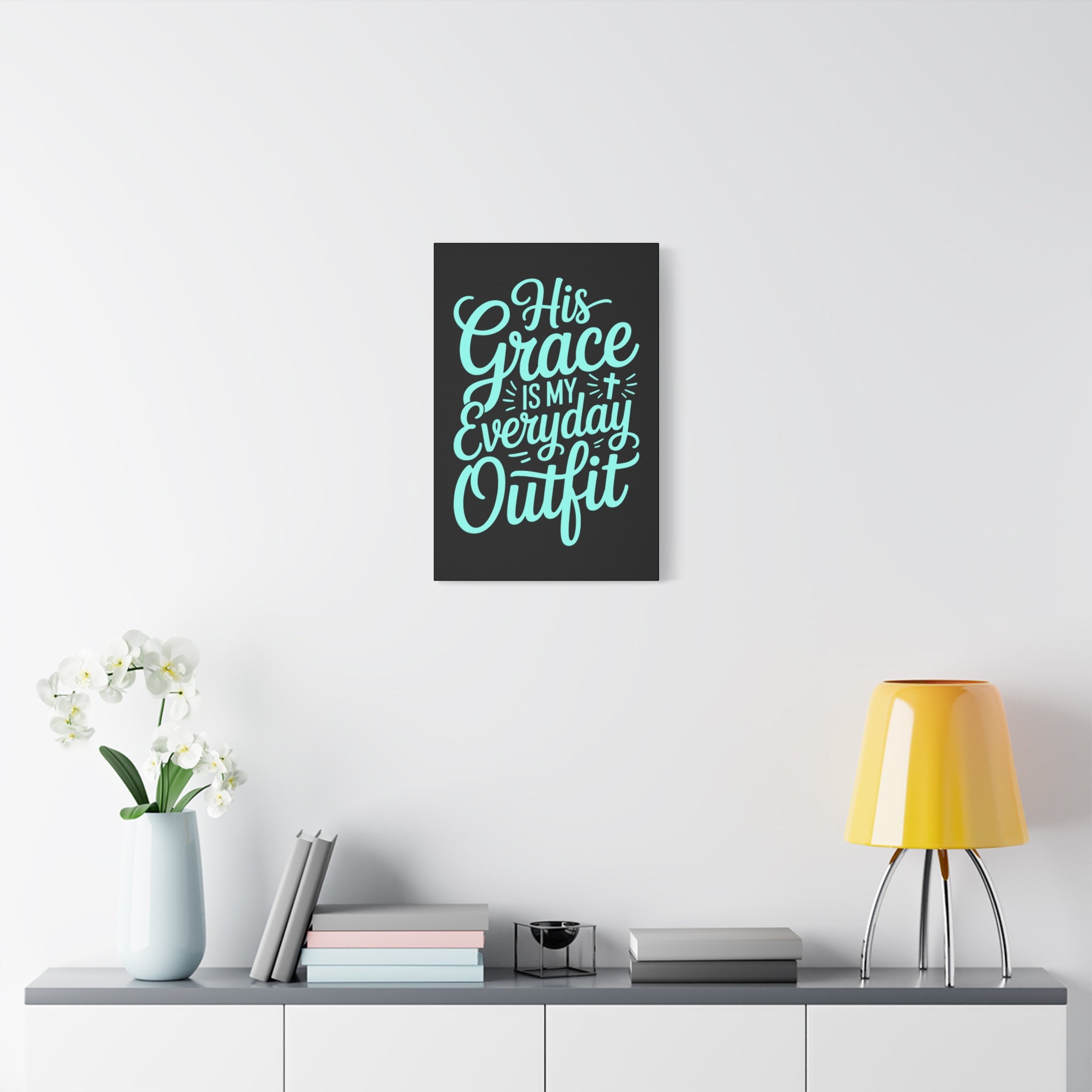Inspirational Wall Art Canvas, Faith Decor, Religious Home Decor, Meaningful Gift, Everyday Motivation