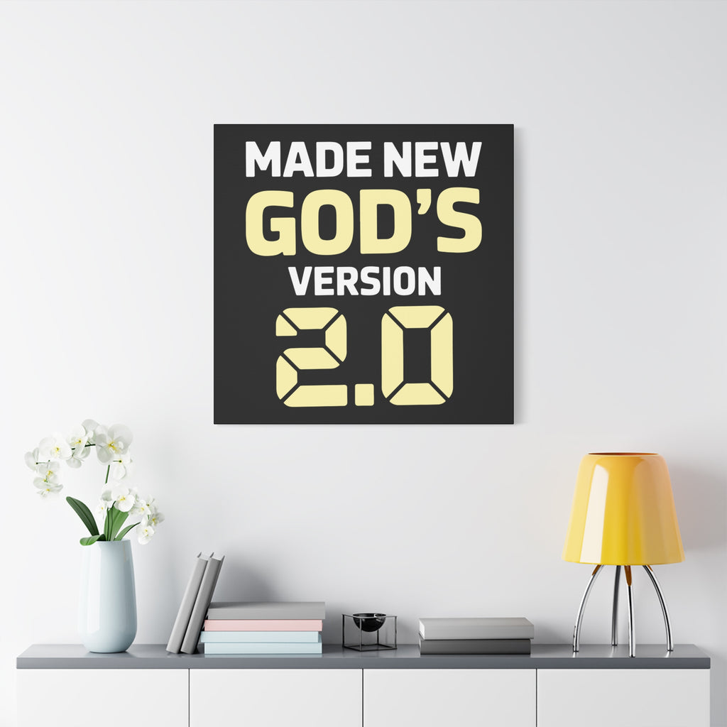 Inspirational Wall Art Canvas, Faith Decor, Home Decoration, Uplifting Gift, Christian Home, Motivational Room