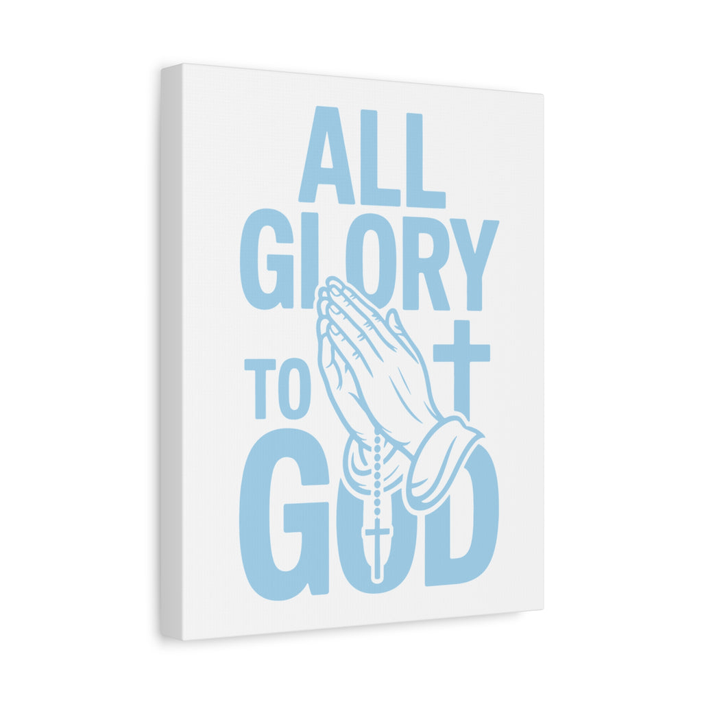 Religious Wall Art Canvas Print, Christian Home Decor, Inspirational Gift, Praying Hands Artwork, Faith Decor for Church
