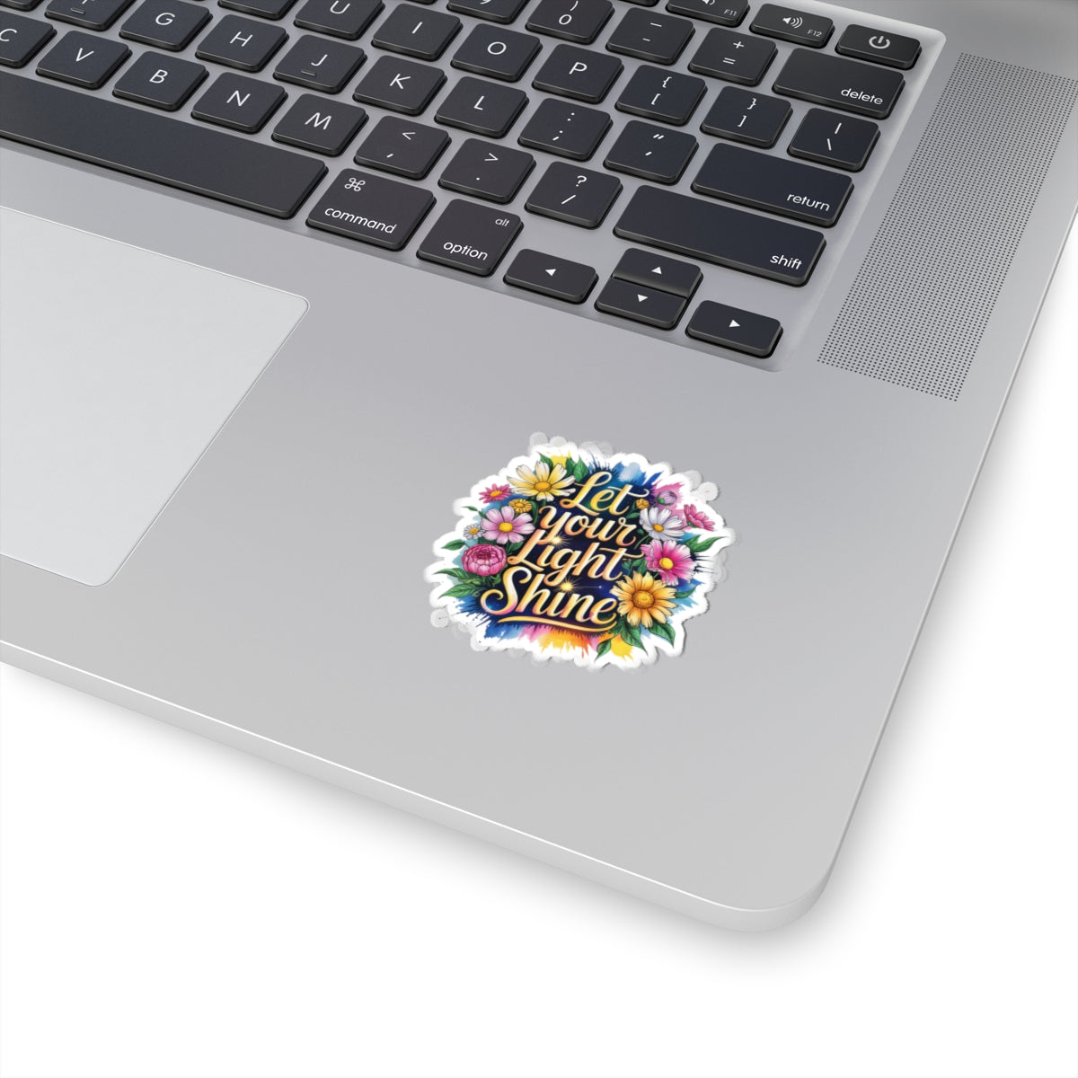 Joyful Floral Stickers, Let Your Light Shine, Positive Affirmation Stickers, Boho Laptop Decor, Flower Power Accessories, Gift for [...]