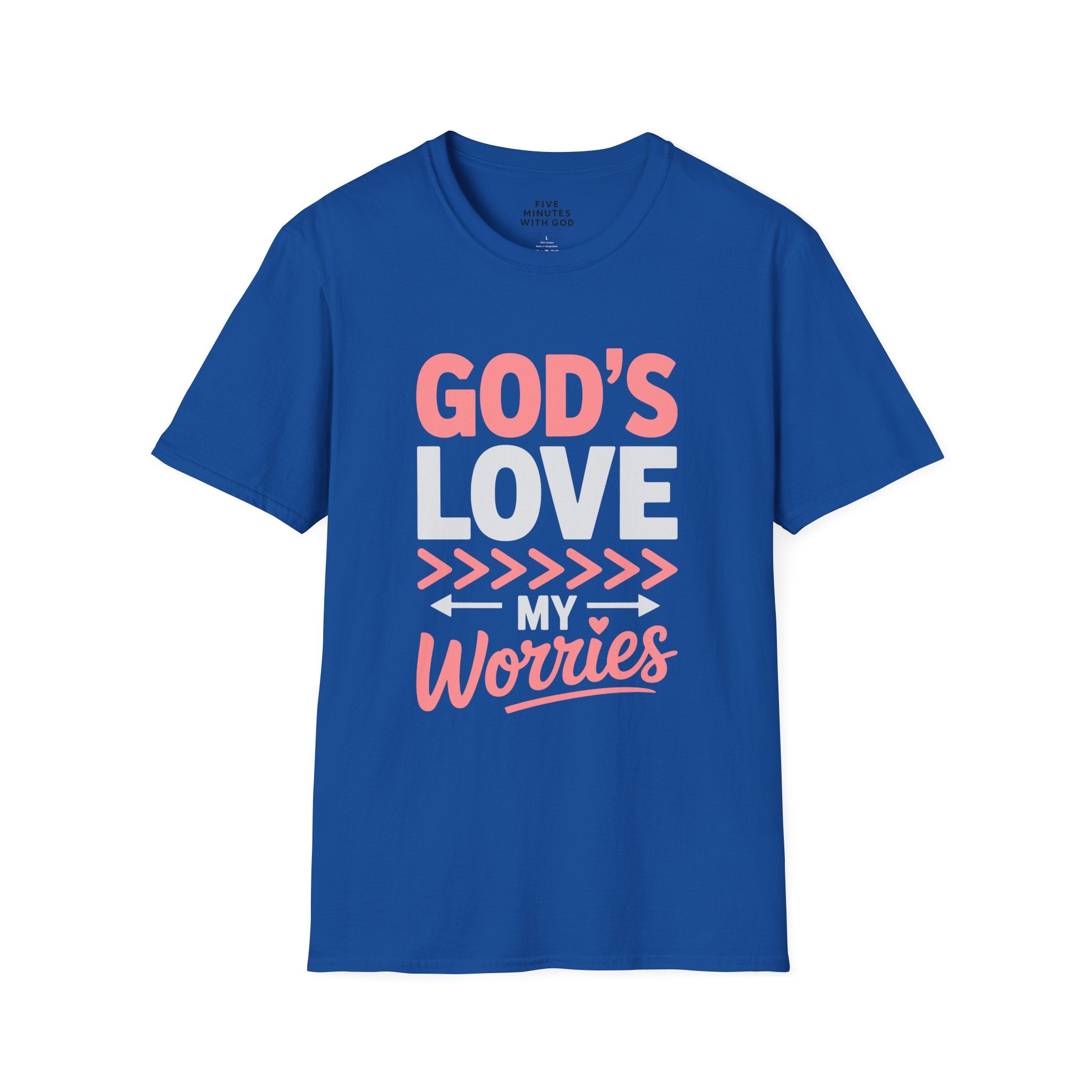 God's Love Conquers Worries T-Shirt