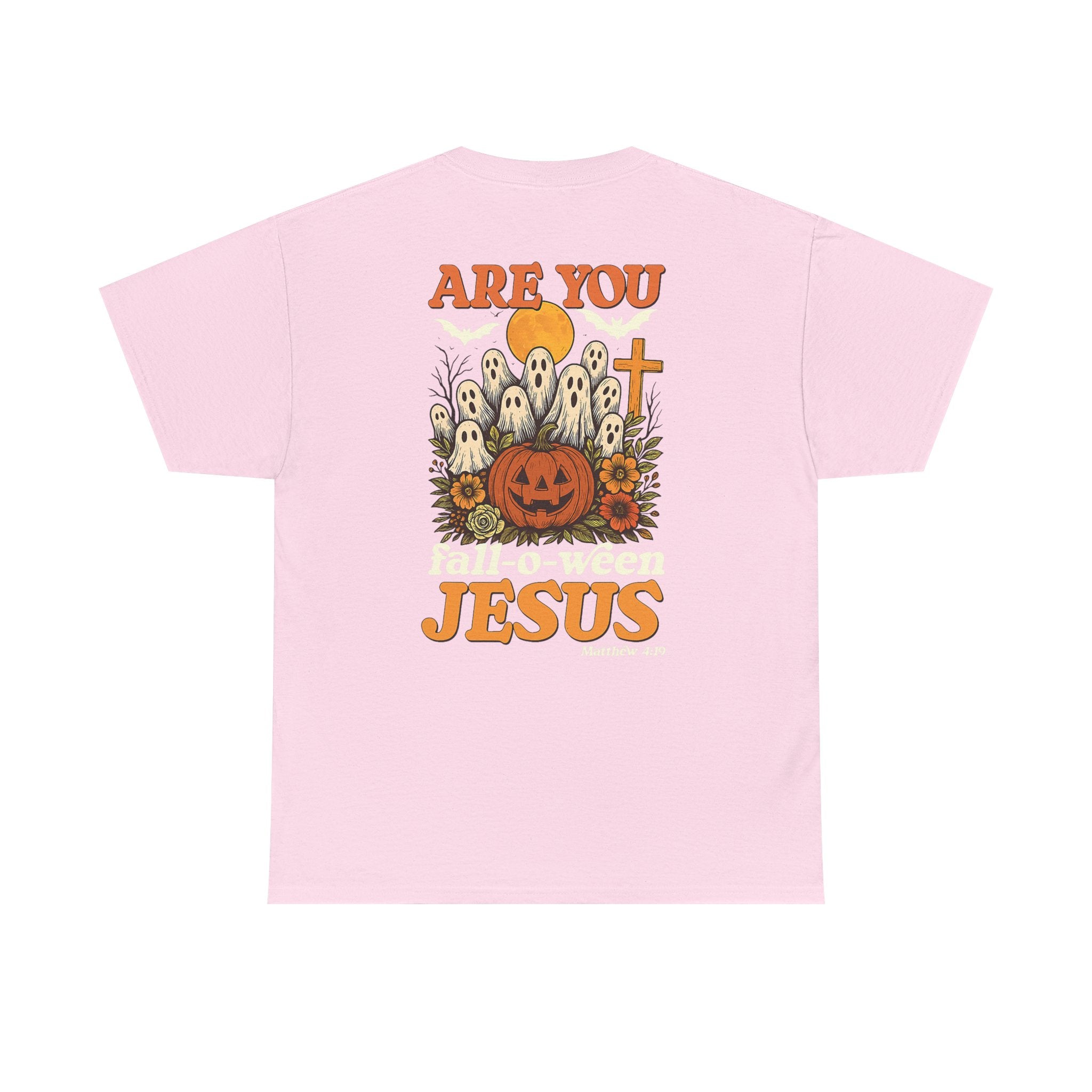 Halloween Faith Tee - Jesus is My Boo, Unisex T-Shirt for Halloween, Christian Halloween Shirt, Gift for Christian Friends, Spooky [...]