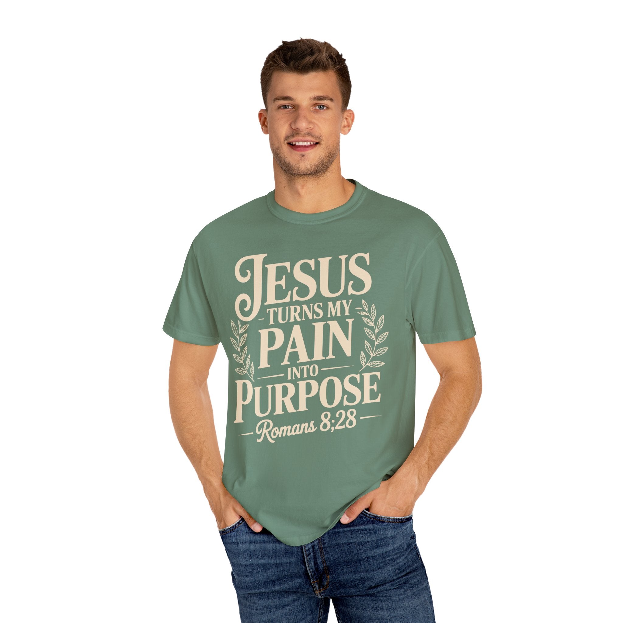Jesus Inspired Unisex T-Shirt- Jesus Turns My Pain Into Purpose