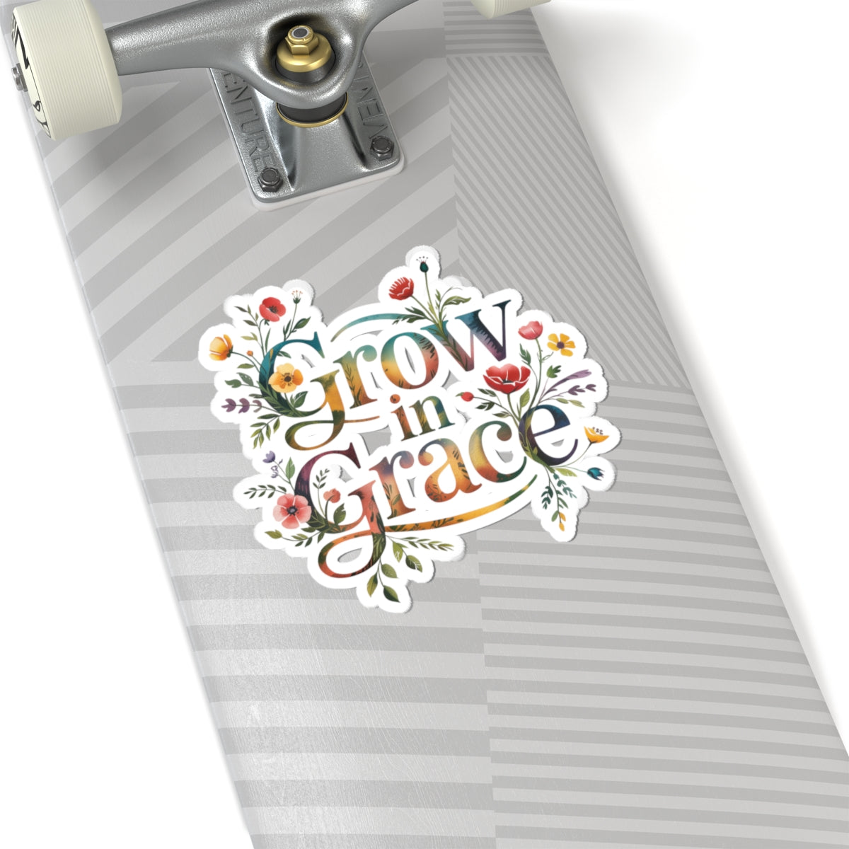 Floral Inspirational Stickers for Graceful Living, Laptop Decor, Journals, Gift Tags, Motivation, Nature Lovers