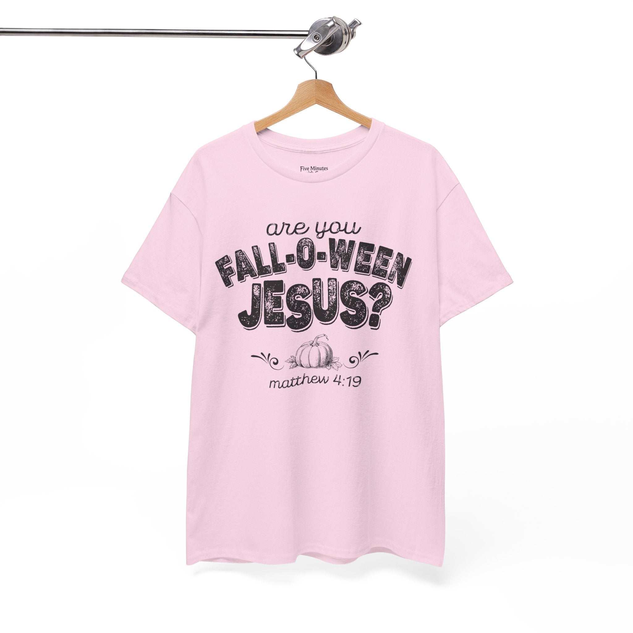 Fall-Themed Tee, Are You Fall-O-Ween Jesus, Unisex Cotton Shirt, Funny Fall Apparel, Halloween T-Shirt, Thanksgiving Gift Ideas
