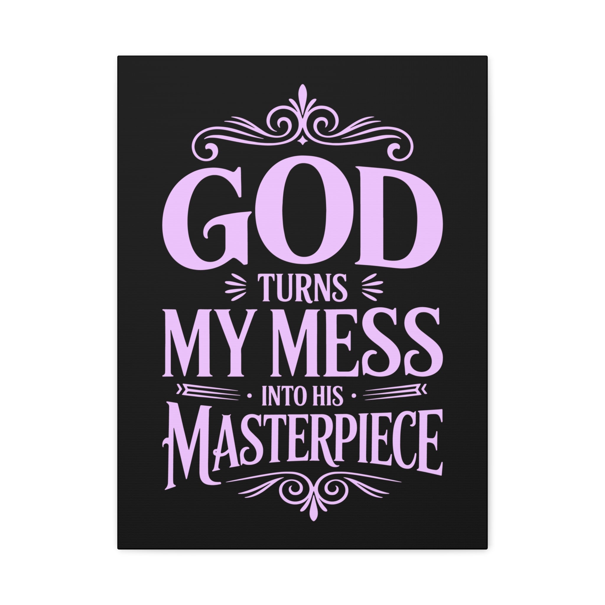 Inspirational Canvas Wall Art, Home Decor, Christian Gift, Motivational Wall Art, Faith-Based Decoration, Room Aesthetic, Gift for Her