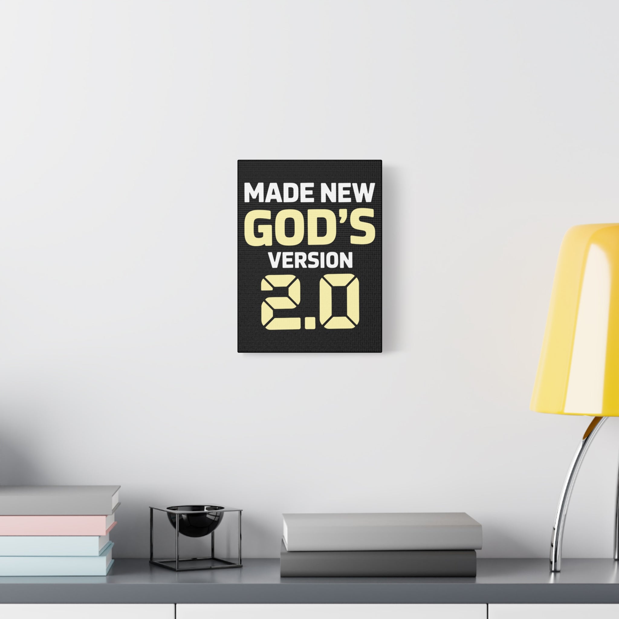 Inspirational Wall Art Canvas, Faith Decor, Home Decoration, Uplifting Gift, Christian Home, Motivational Room