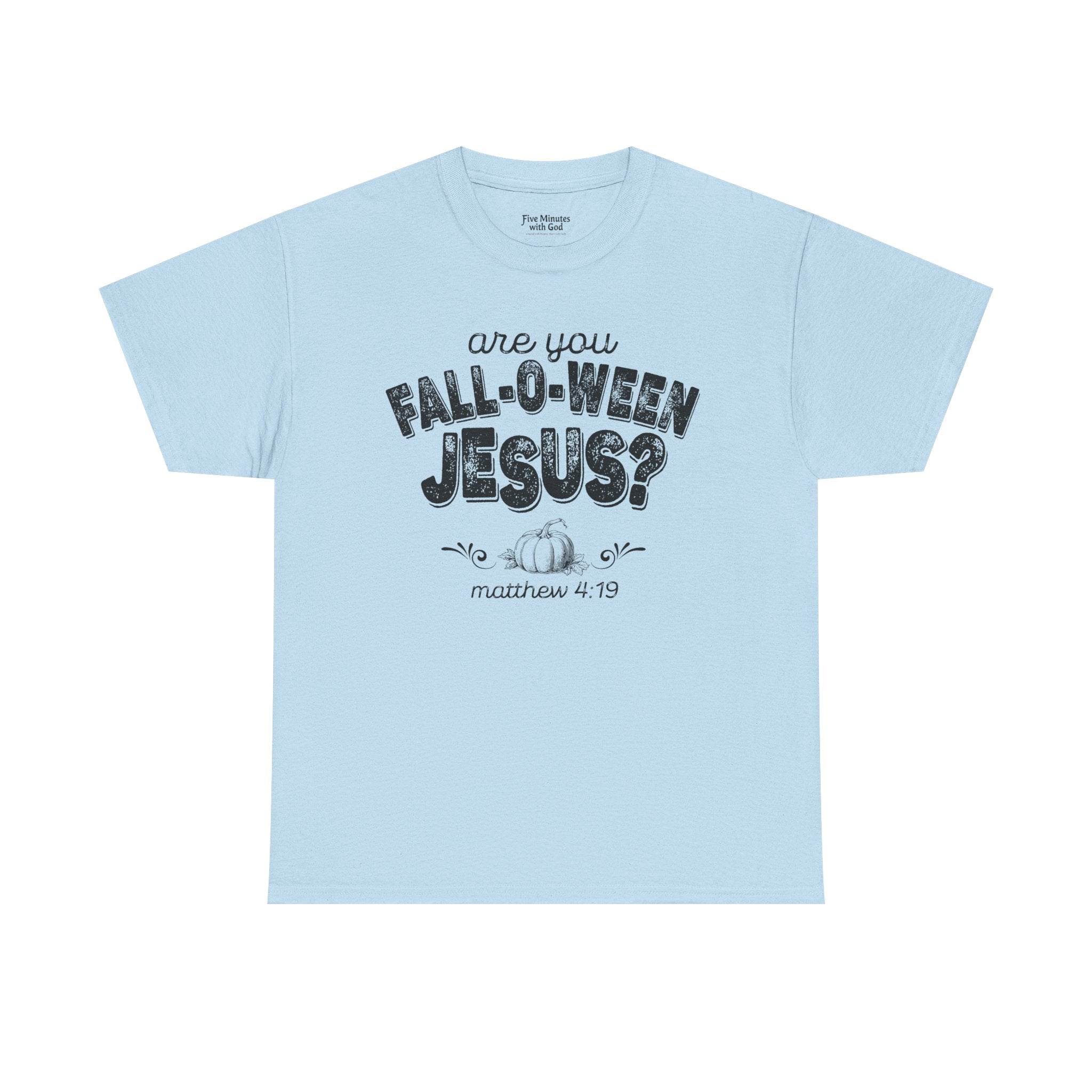 Fall-Themed Tee, Are You Fall-O-Ween Jesus, Unisex Cotton Shirt, Funny Fall Apparel, Halloween T-Shirt, Thanksgiving Gift Ideas