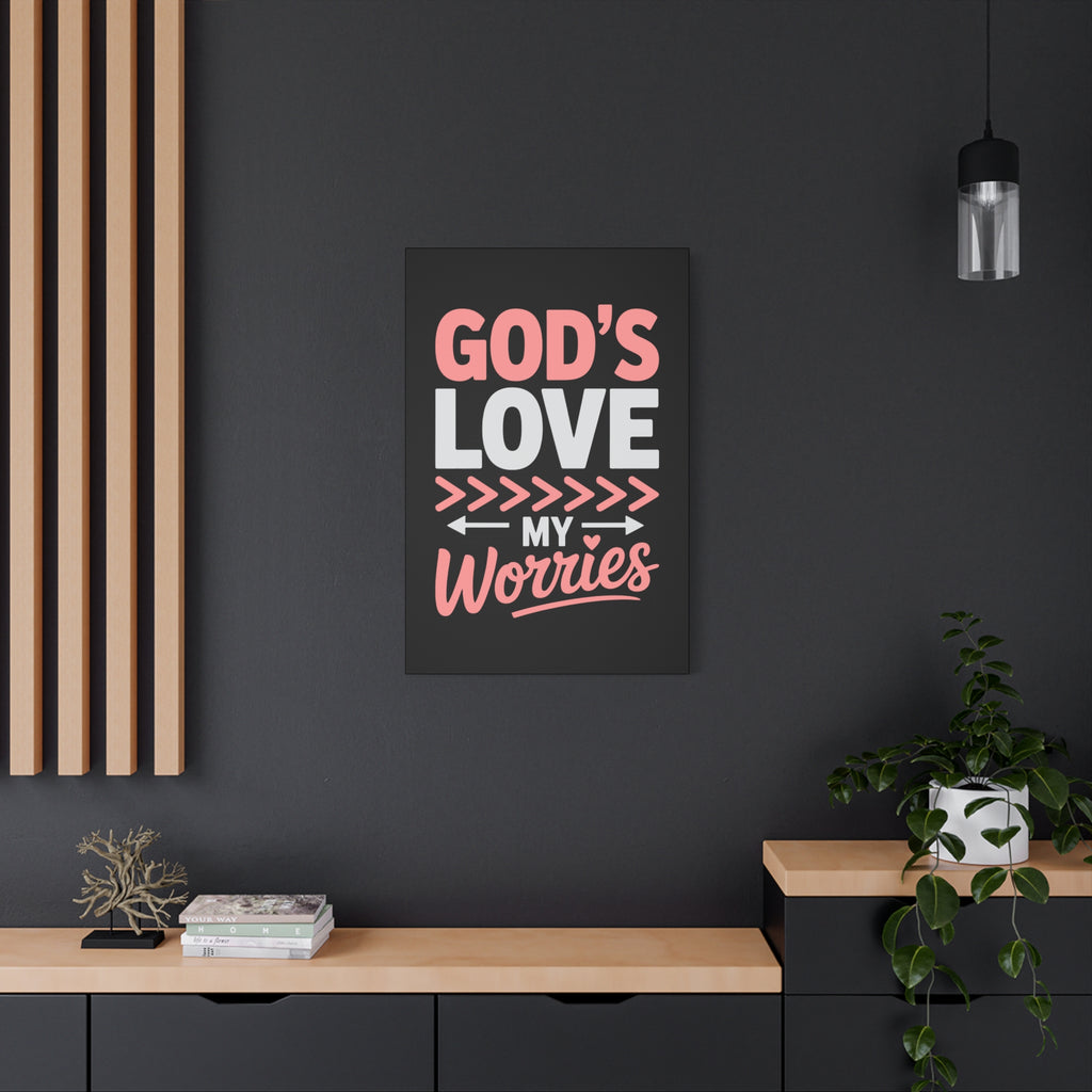 Inspirational Canvas Wall Art, Home Decor, Christian Gift, Motivational Wall Art, Stress Relief Decor, Housewarming Gift