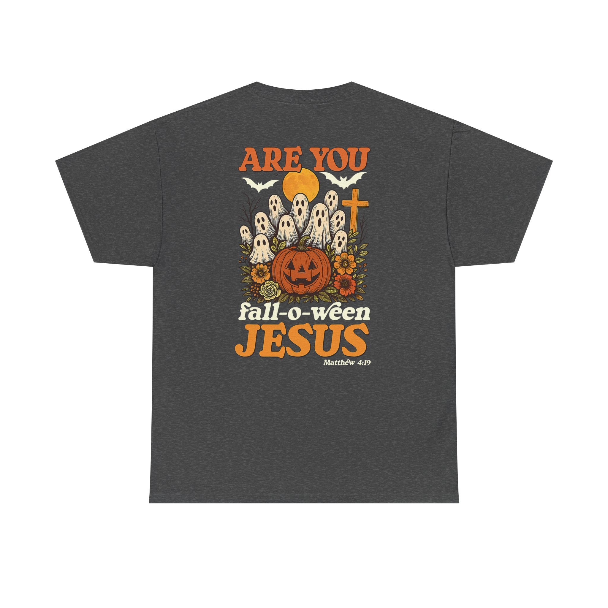 Halloween Faith Tee - Jesus is My Boo, Unisex T-Shirt for Halloween, Christian Halloween Shirt, Gift for Christian Friends, Spooky [...]