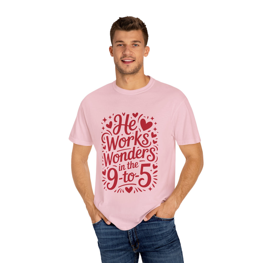 He Works Wonders Motivational Tee