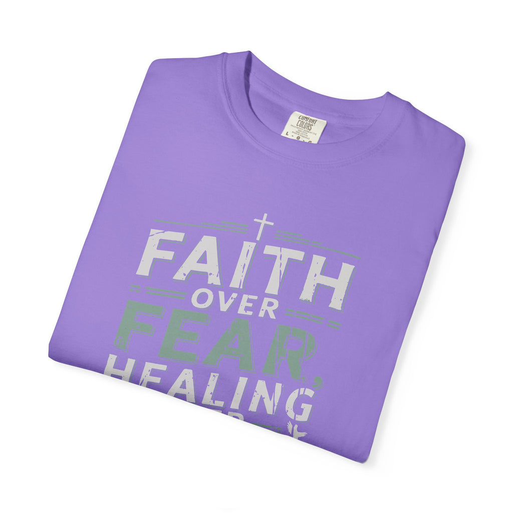 Faith Over Fear T-Shirt - Inspirational Unisex Tee