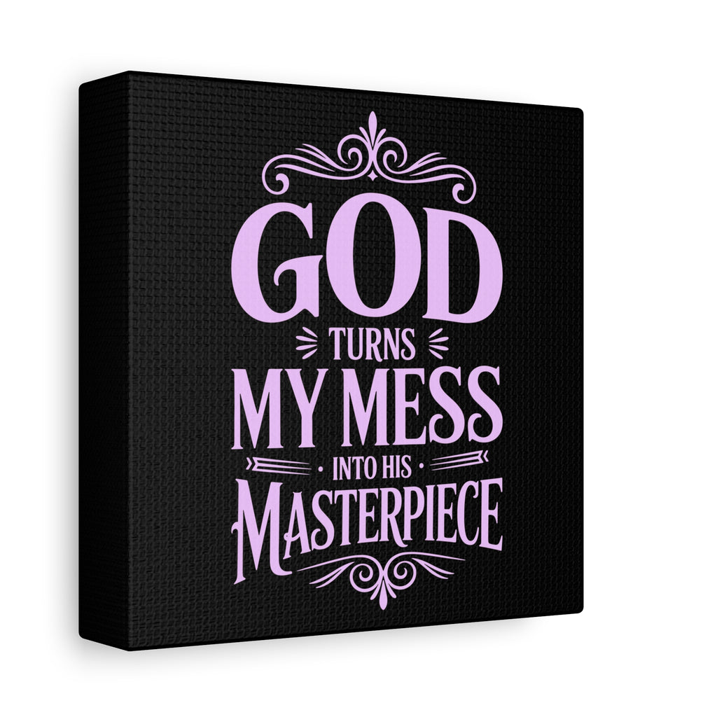 Inspirational Canvas Wall Art, Home Decor, Christian Gift, Motivational Wall Art, Faith-Based Decoration, Room Aesthetic, Gift for Her