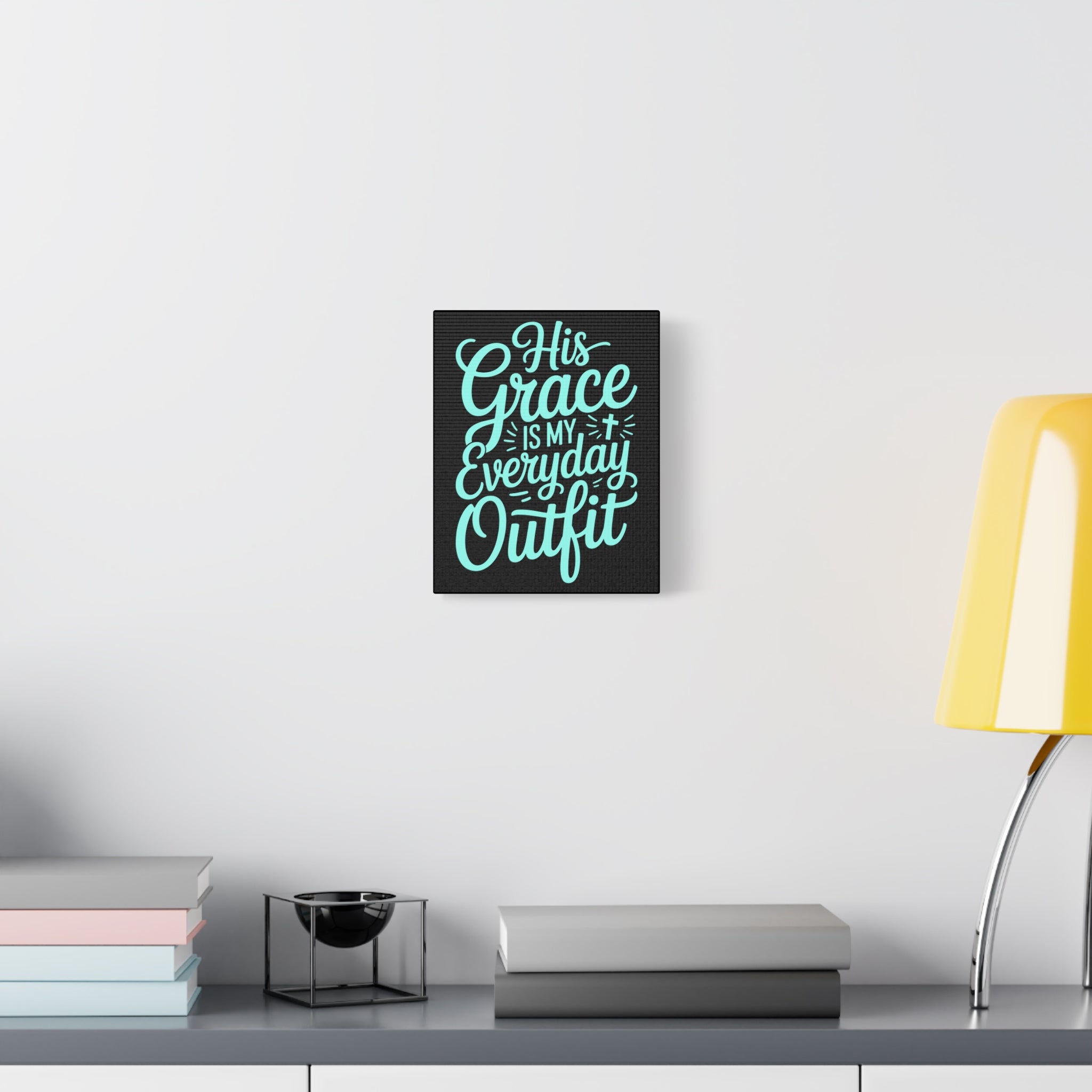 Inspirational Wall Art Canvas, Faith Decor, Religious Home Decor, Meaningful Gift, Everyday Motivation