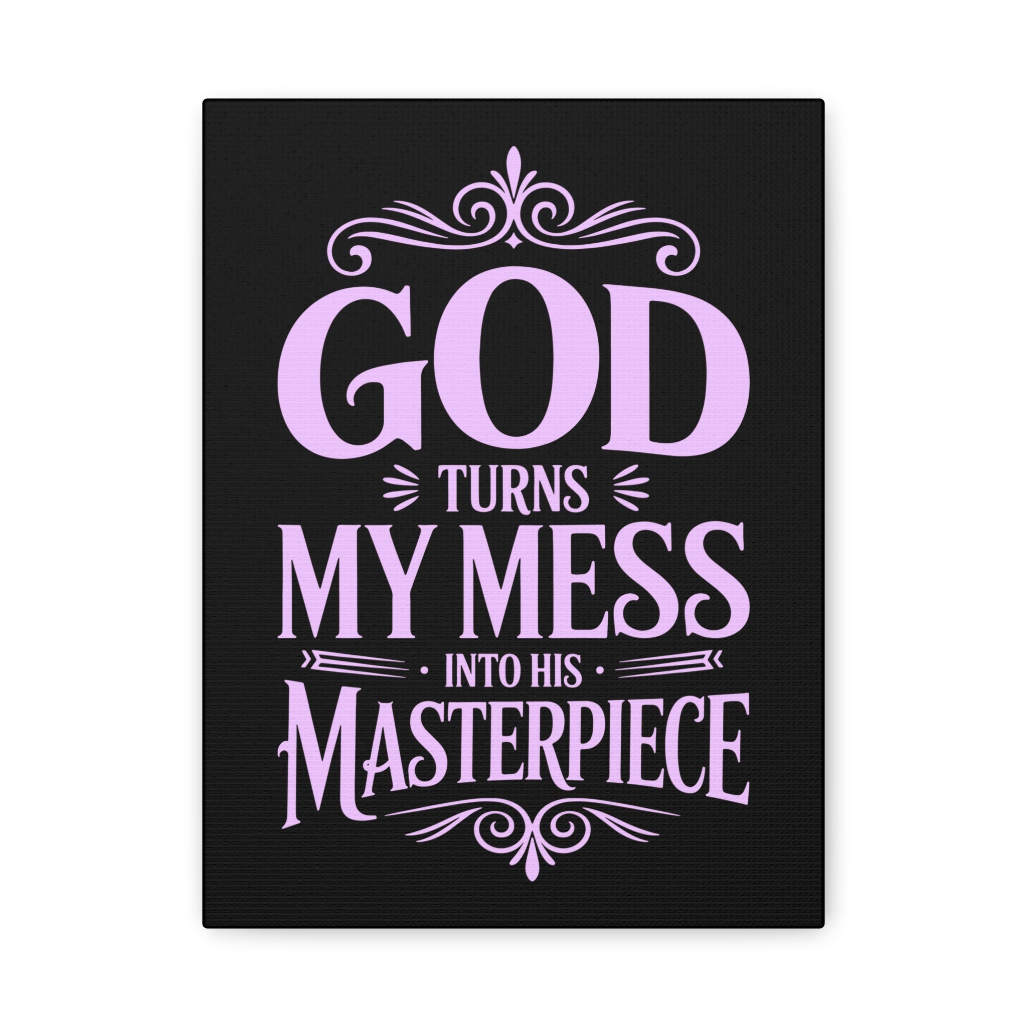 Inspirational Canvas Wall Art, Home Decor, Christian Gift, Motivational Wall Art, Faith-Based Decoration, Room Aesthetic, Gift for Her