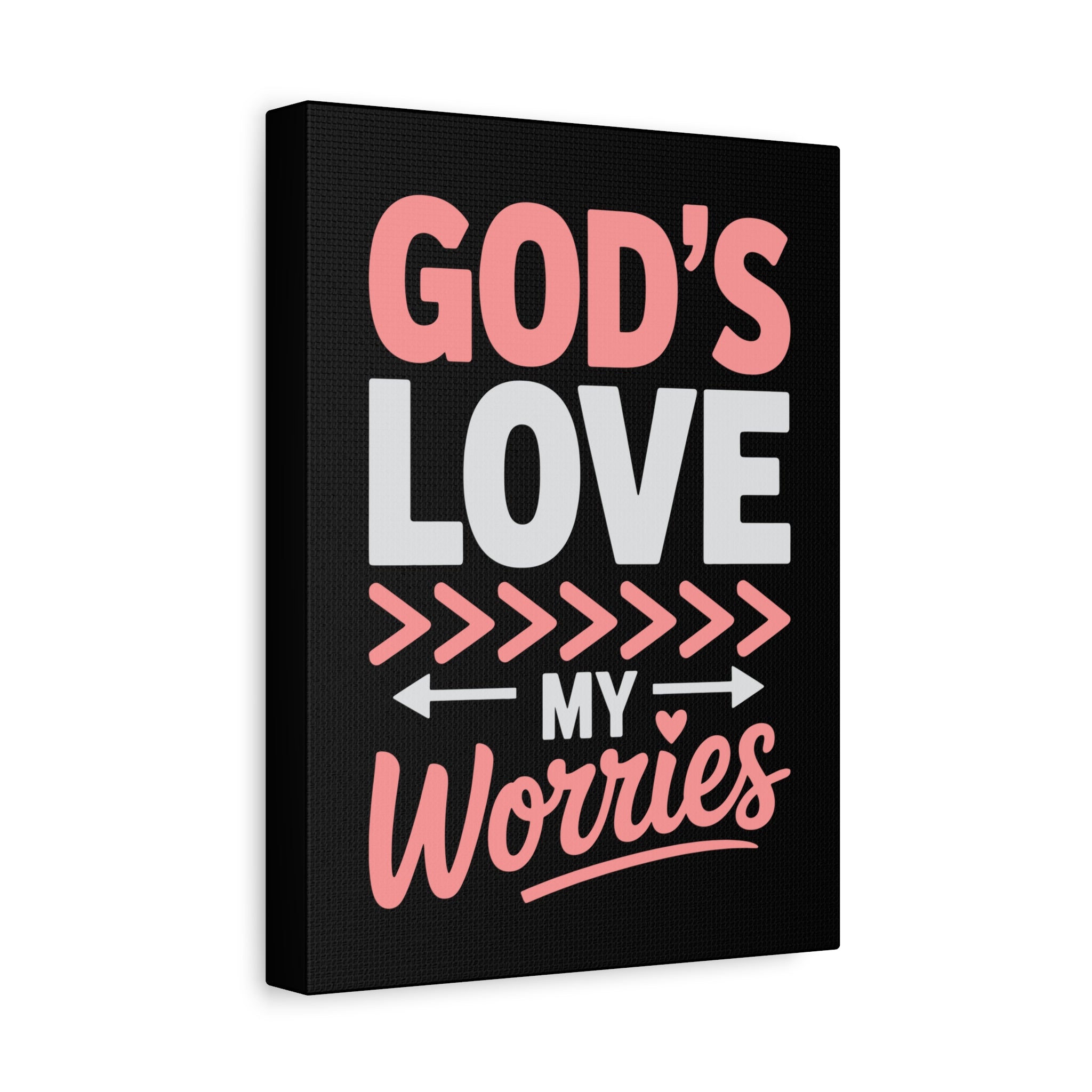 Inspirational Canvas Wall Art, Home Decor, Christian Gift, Motivational Wall Art, Stress Relief Decor, Housewarming Gift