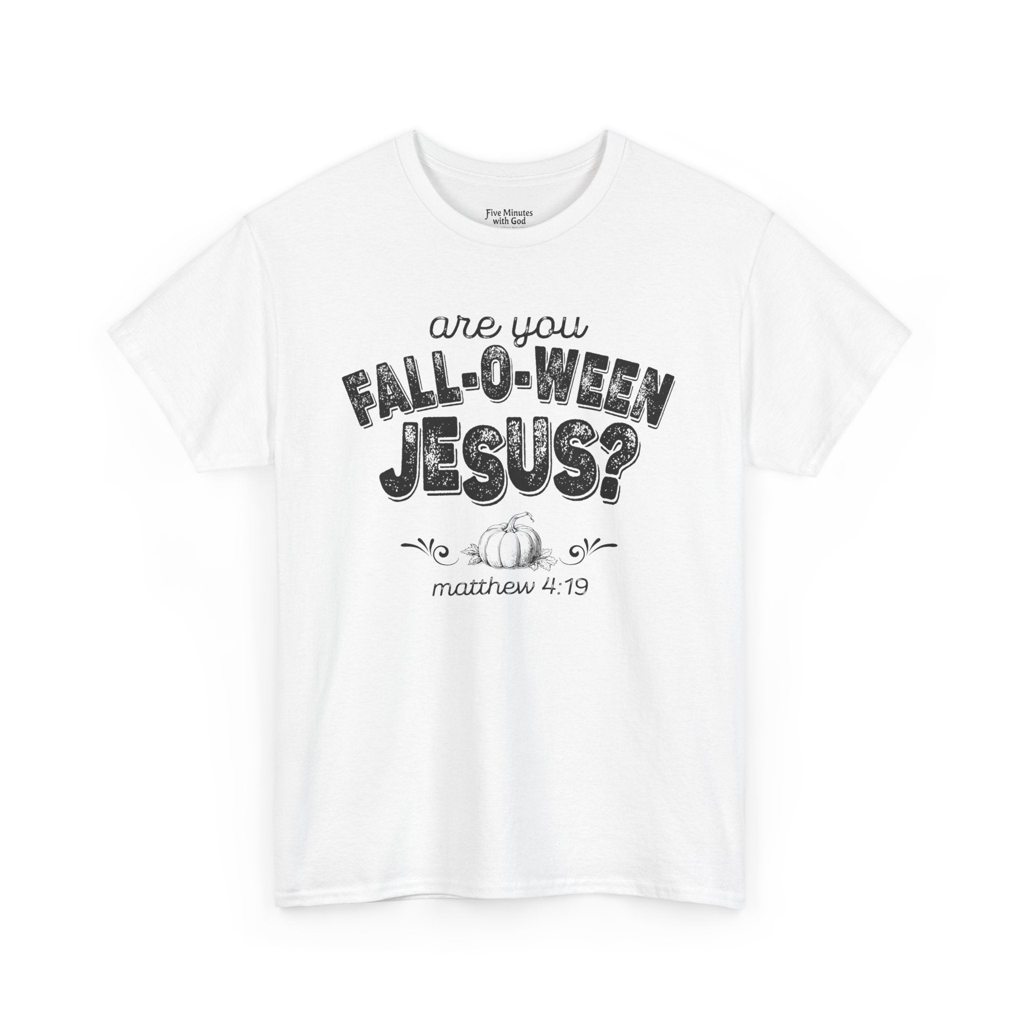 Fall-Themed Tee, Are You Fall-O-Ween Jesus, Unisex Cotton Shirt, Funny Fall Apparel, Halloween T-Shirt, Thanksgiving Gift Ideas