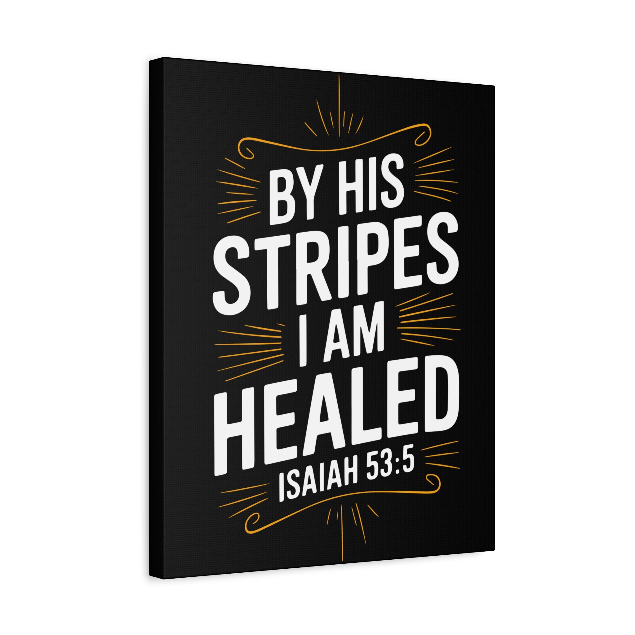 Inspirational Canvas Wall Art - Faith Decor, Christian Gift, Healing Quote, Home Decor, Modern Artwork