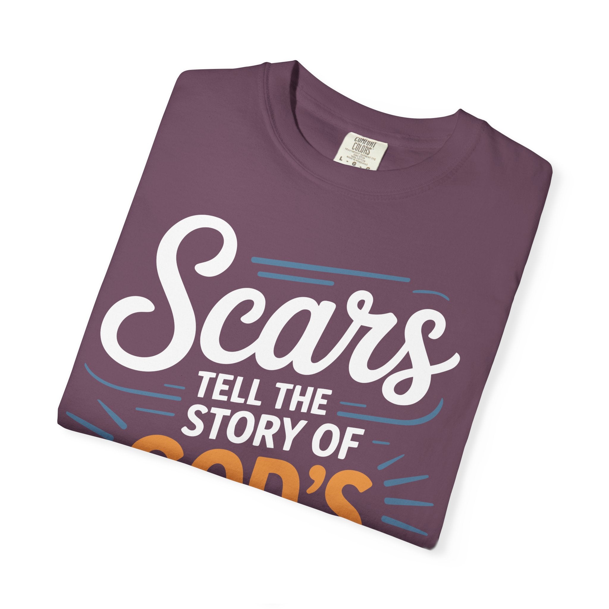 Healing Message Unisex T-Shirt - Scars Tell the Story of God's Healing