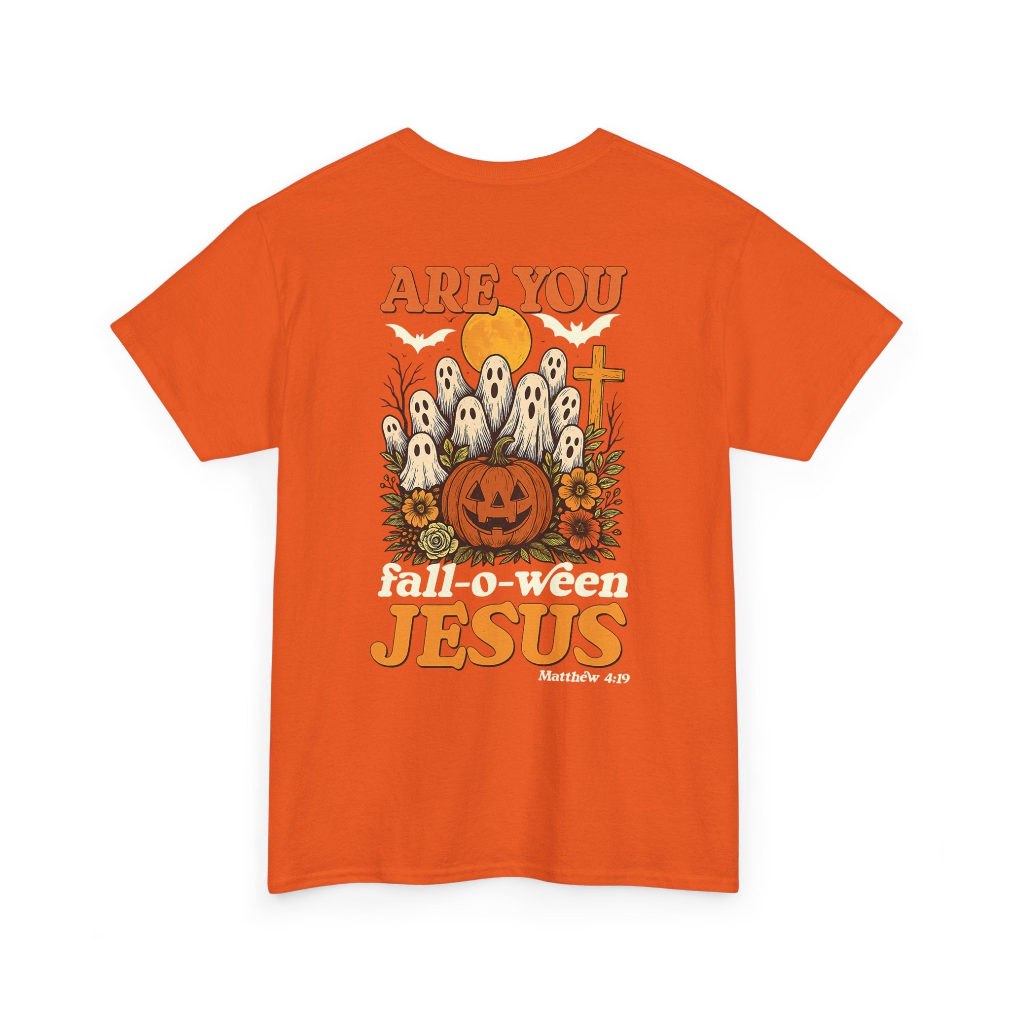Halloween Faith Tee - Jesus is My Boo, Unisex T-Shirt for Halloween, Christian Halloween Shirt, Gift for Christian Friends, Spooky [...]