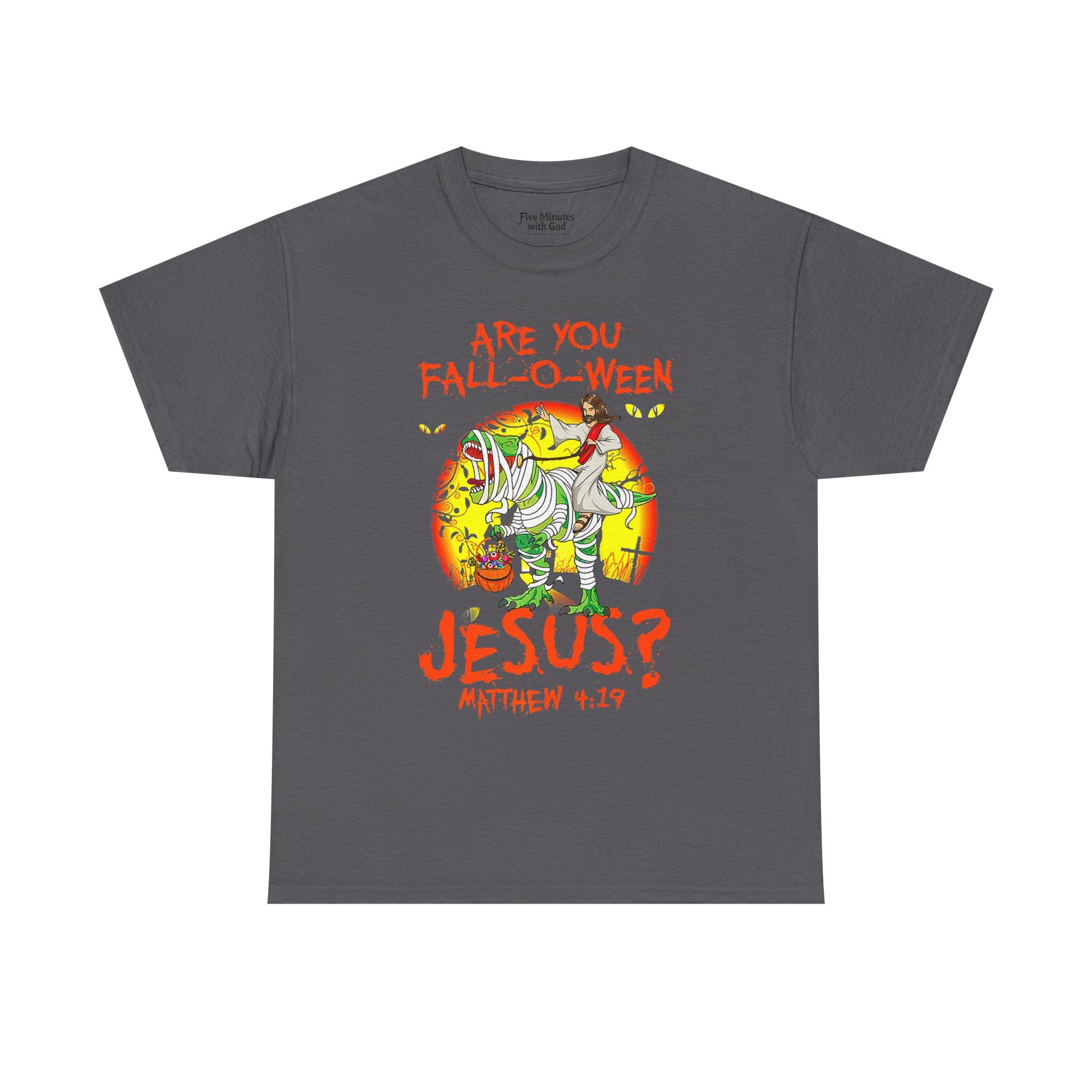Funny Halloween T-Shirt, Fall Shirt, Christian Tee, Gift for Jesus Lovers, Unique Fall Apparel