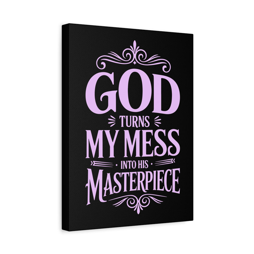 Inspirational Canvas Wall Art, Home Decor, Christian Gift, Motivational Wall Art, Faith-Based Decoration, Room Aesthetic, Gift for Her