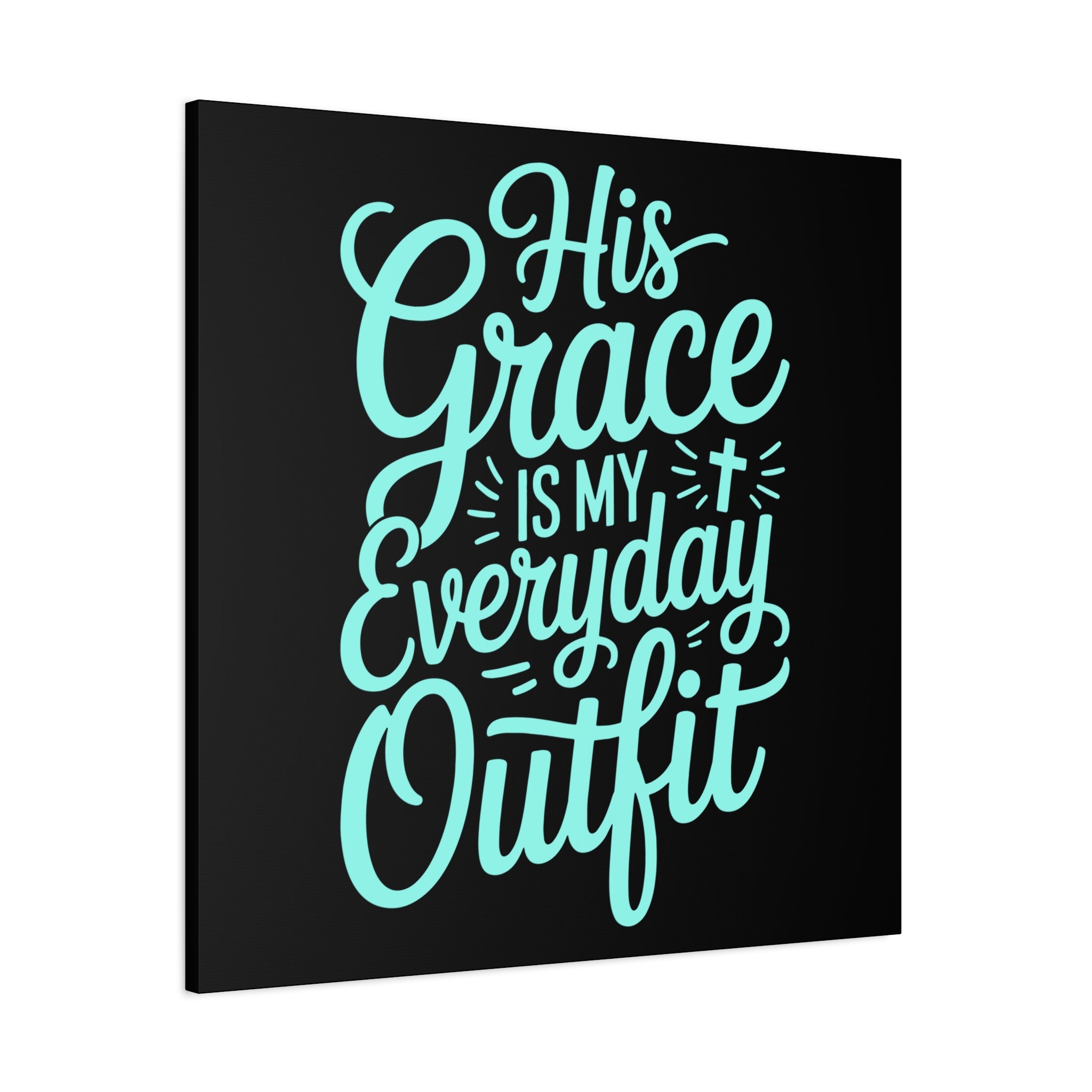 Inspirational Wall Art Canvas, Faith Decor, Religious Home Decor, Meaningful Gift, Everyday Motivation