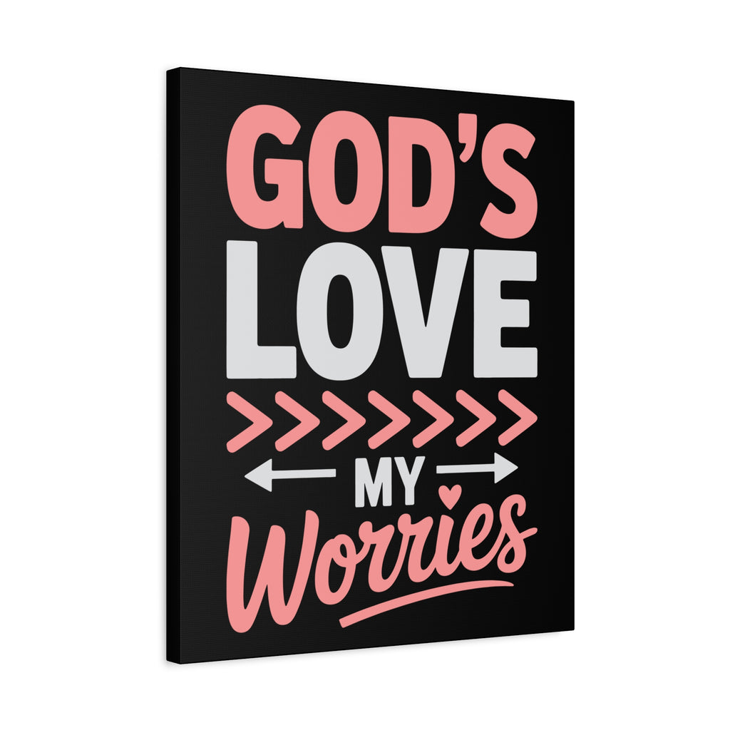 Inspirational Canvas Wall Art, Home Decor, Christian Gift, Motivational Wall Art, Stress Relief Decor, Housewarming Gift