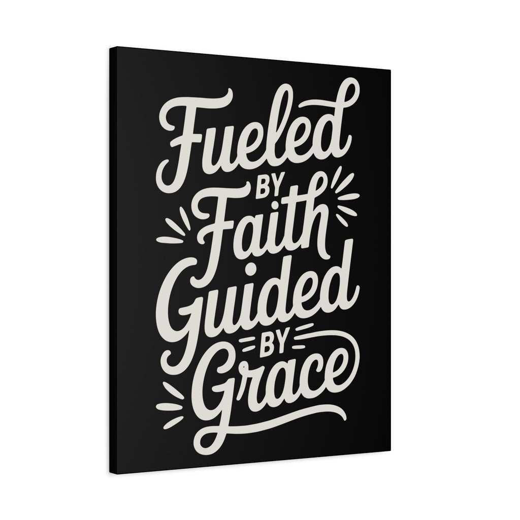 Stretched Canvas Art, Motivational Wall Decor, Home Inspirational Art, Faith-Based Decor, Gift for Faith Lovers