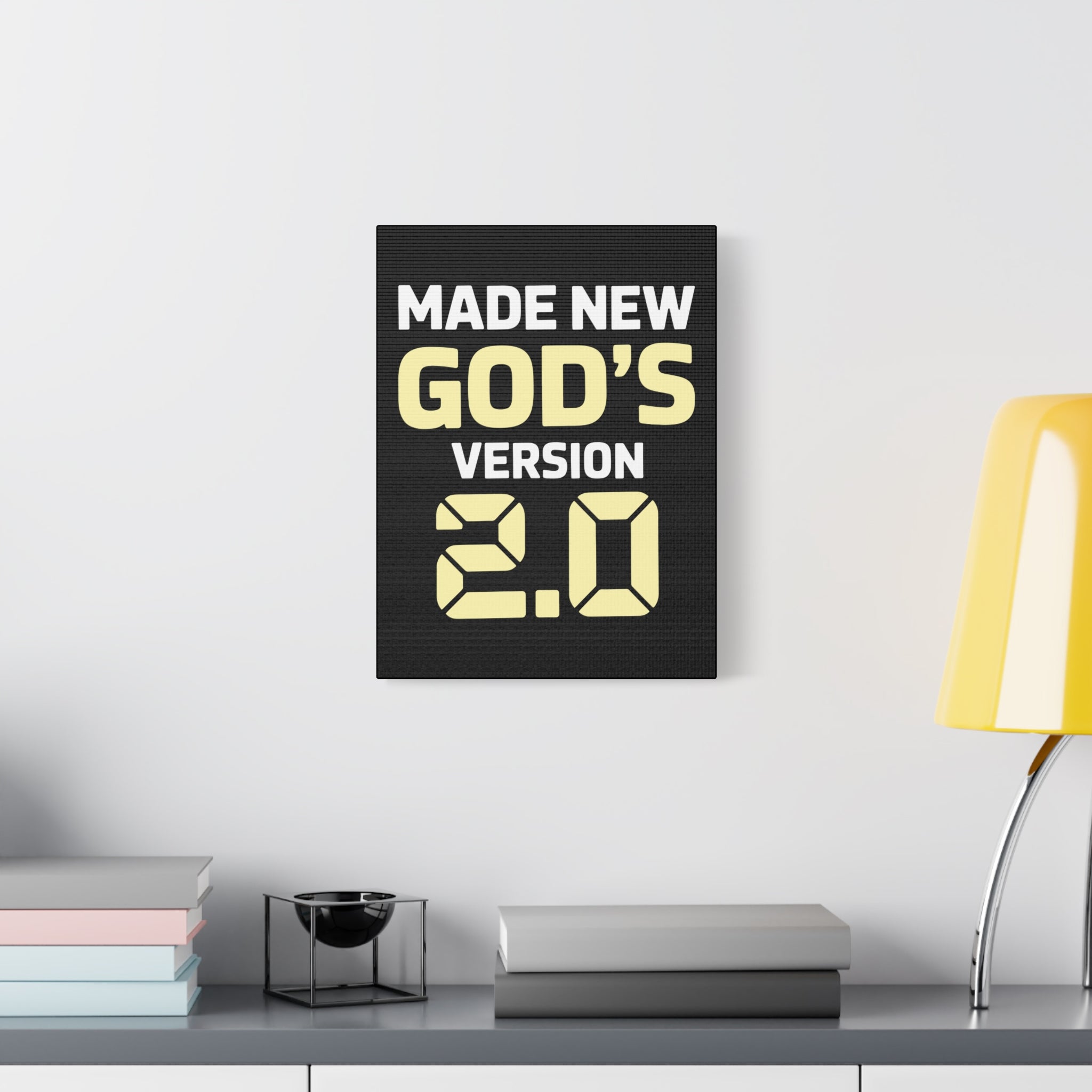 Inspirational Wall Art Canvas, Faith Decor, Home Decoration, Uplifting Gift, Christian Home, Motivational Room