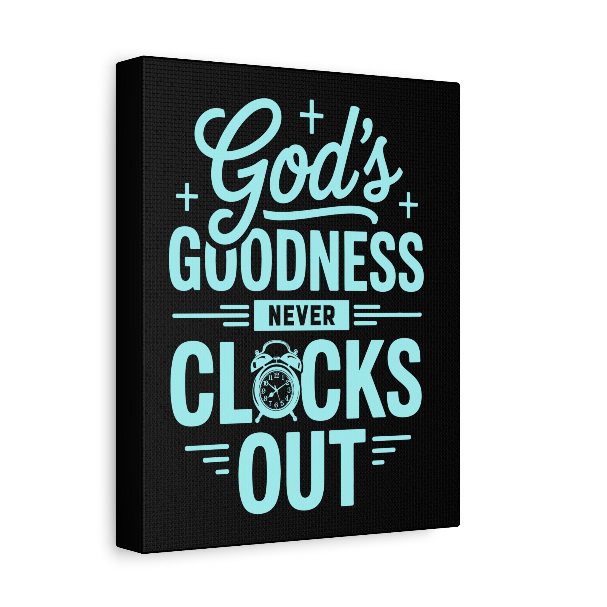 Inspirational Canvas Wall Art, Motivational Decor, Faith-Based Gift, Home Decoration, Religious Wall Art, God's Goodness