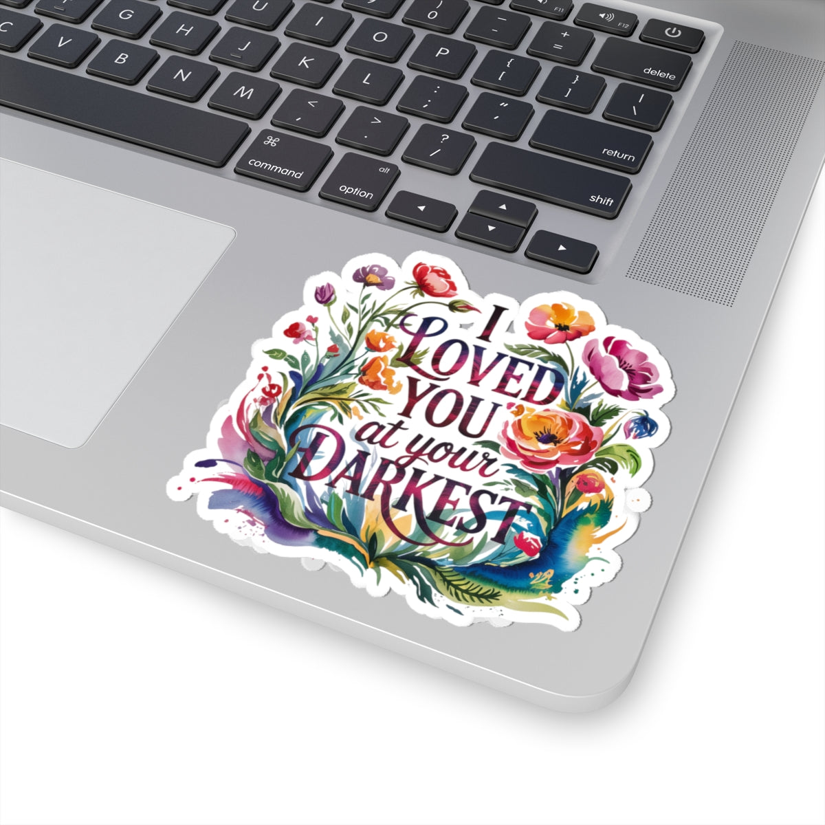 Floral Stickers - Inspirational Decor for Laptops and Journals