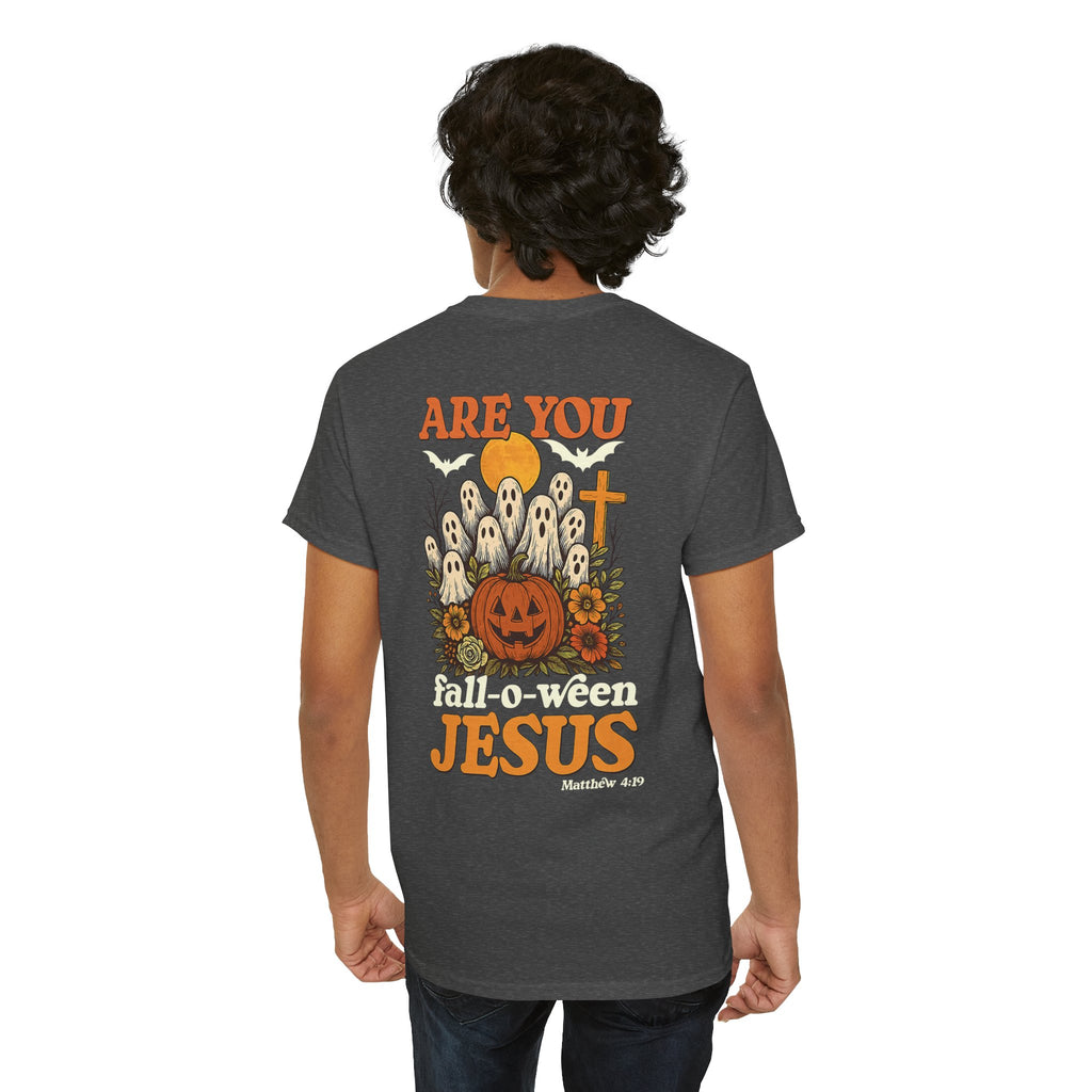 Halloween Faith Tee - Jesus is My Boo, Unisex T-Shirt for Halloween, Christian Halloween Shirt, Gift for Christian Friends, Spooky [...]