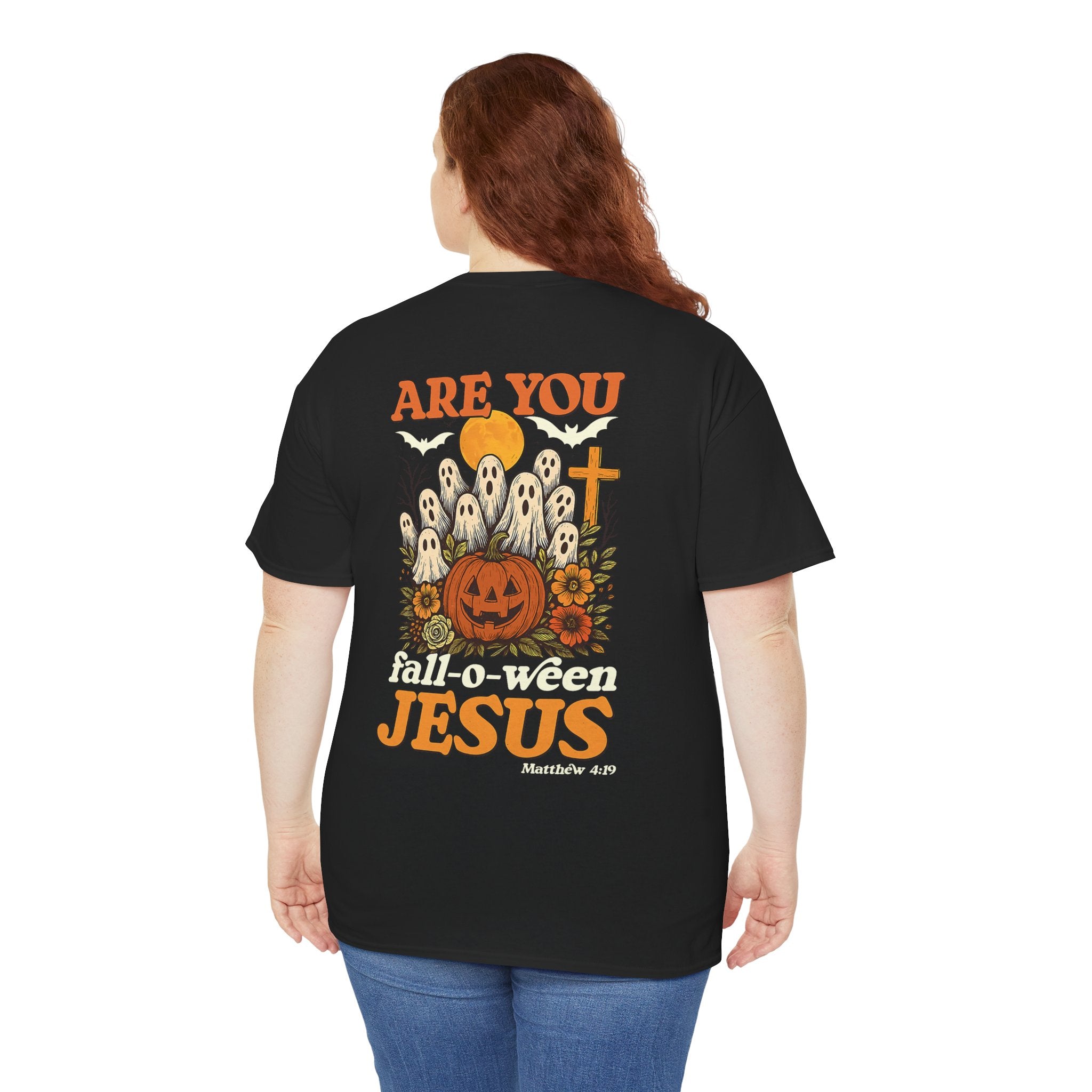 Halloween Faith Tee - Jesus is My Boo, Unisex T-Shirt for Halloween, Christian Halloween Shirt, Gift for Christian Friends, Spooky [...]
