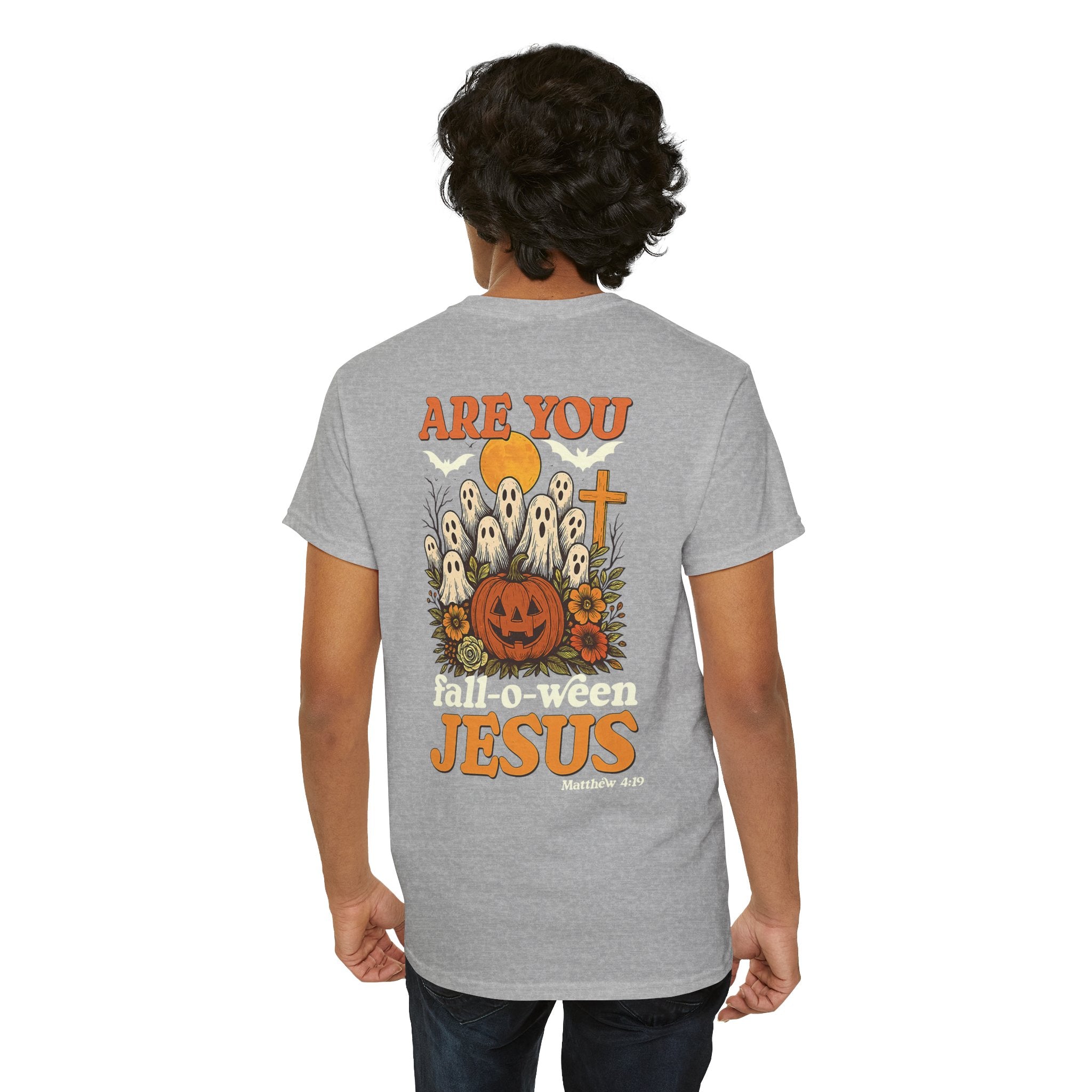 Halloween Faith Tee - Jesus is My Boo, Unisex T-Shirt for Halloween, Christian Halloween Shirt, Gift for Christian Friends, Spooky [...]