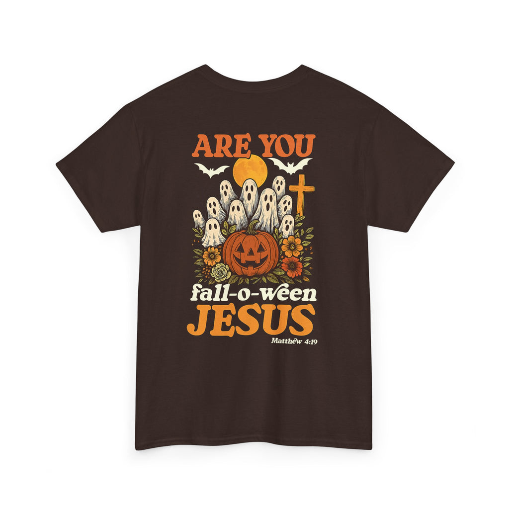 Halloween Faith Tee - Jesus is My Boo, Unisex T-Shirt for Halloween, Christian Halloween Shirt, Gift for Christian Friends, Spooky [...]