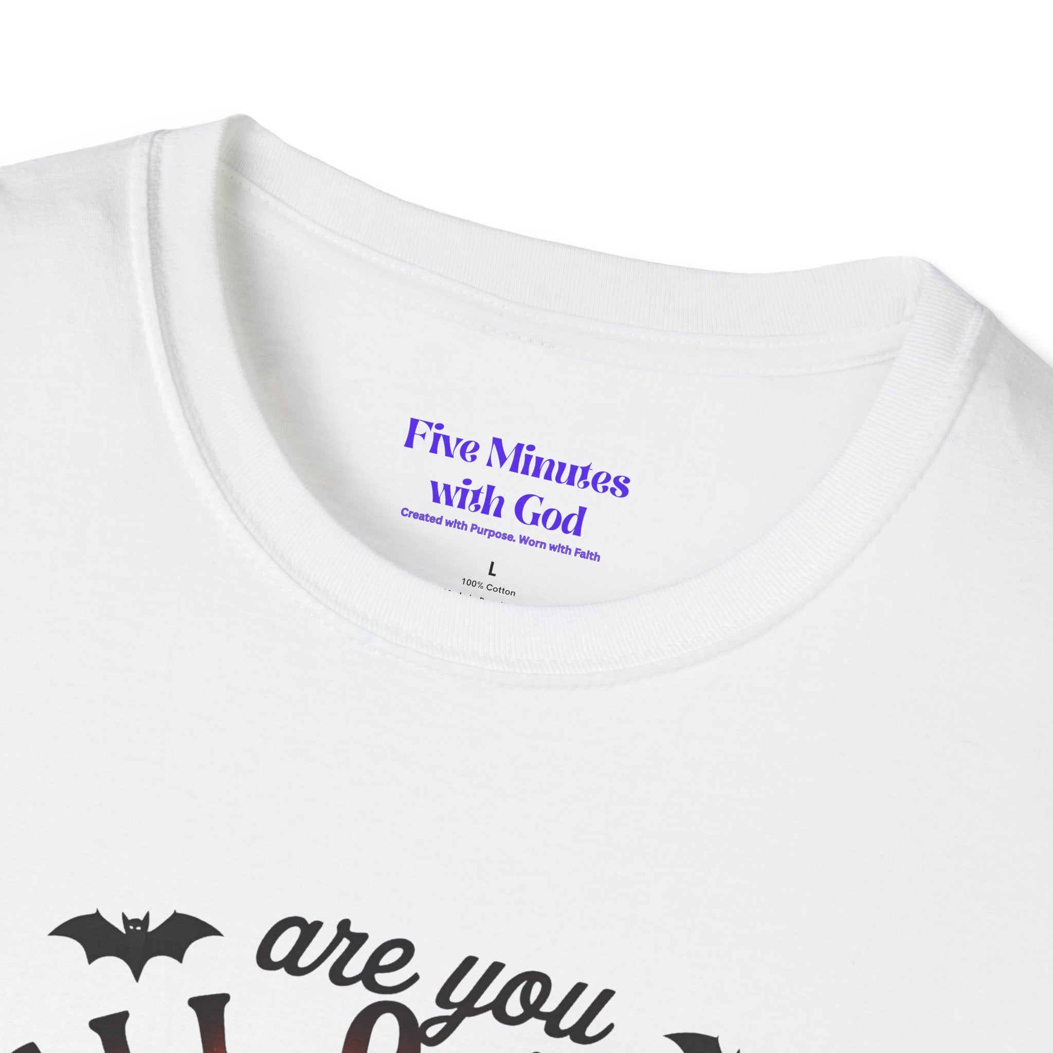 Fall-O-Ween Jesus Unisex T-Shirt, Halloween Tee, Christian Apparel, Fall Shirt, Pumpkin T-Shirt, Autumn Clothing
