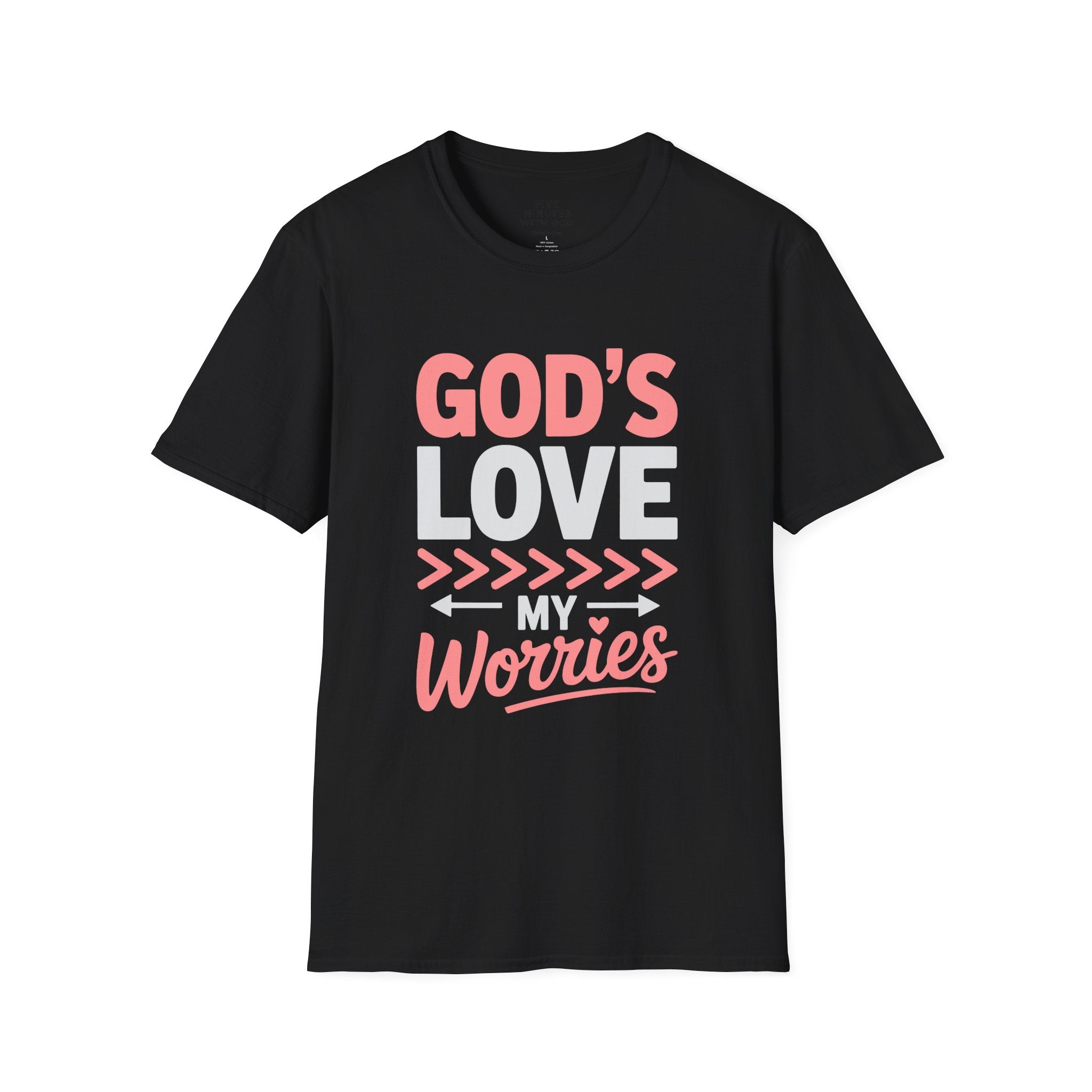 God's Love Conquers Worries T-Shirt