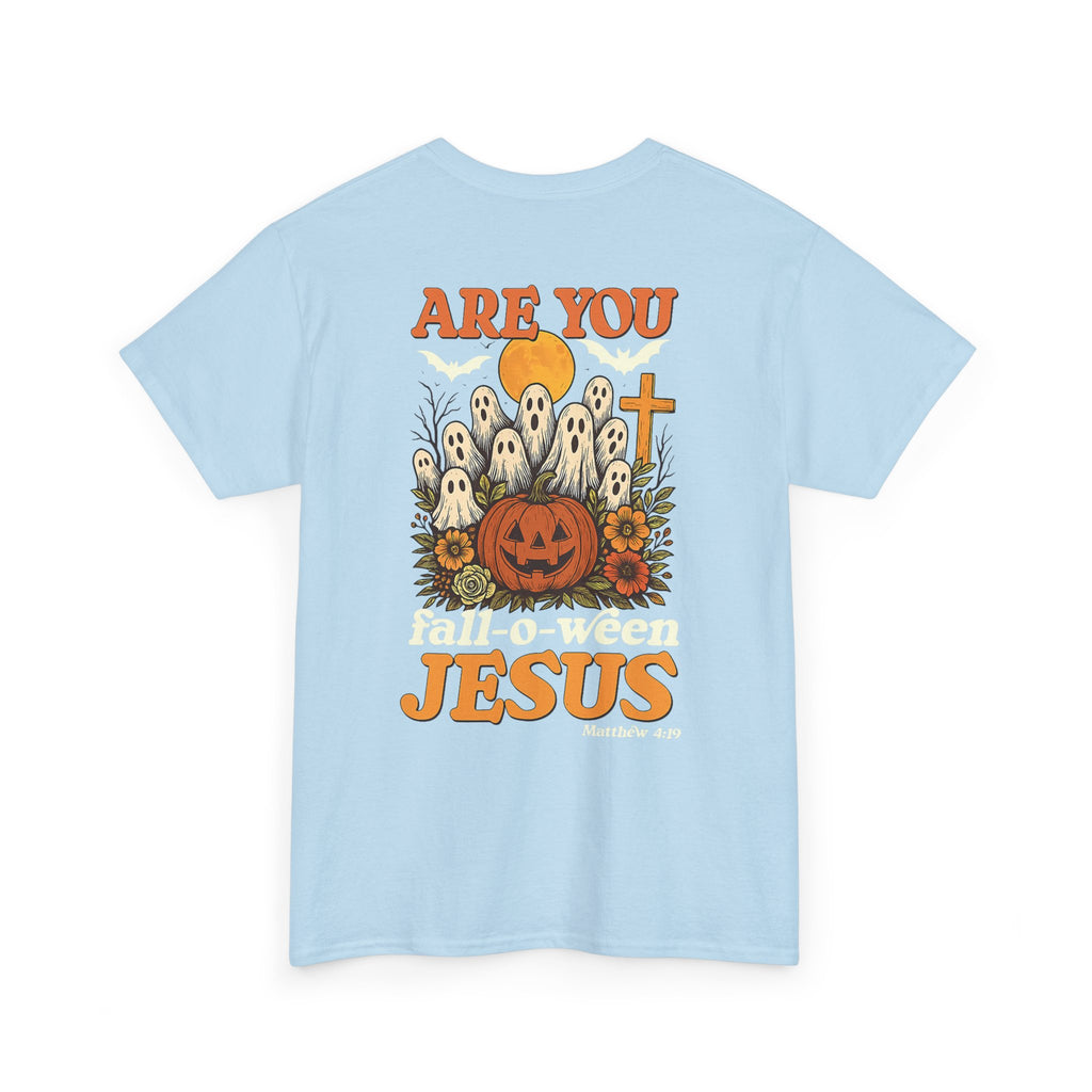 Halloween Faith Tee - Jesus is My Boo, Unisex T-Shirt for Halloween, Christian Halloween Shirt, Gift for Christian Friends, Spooky [...]