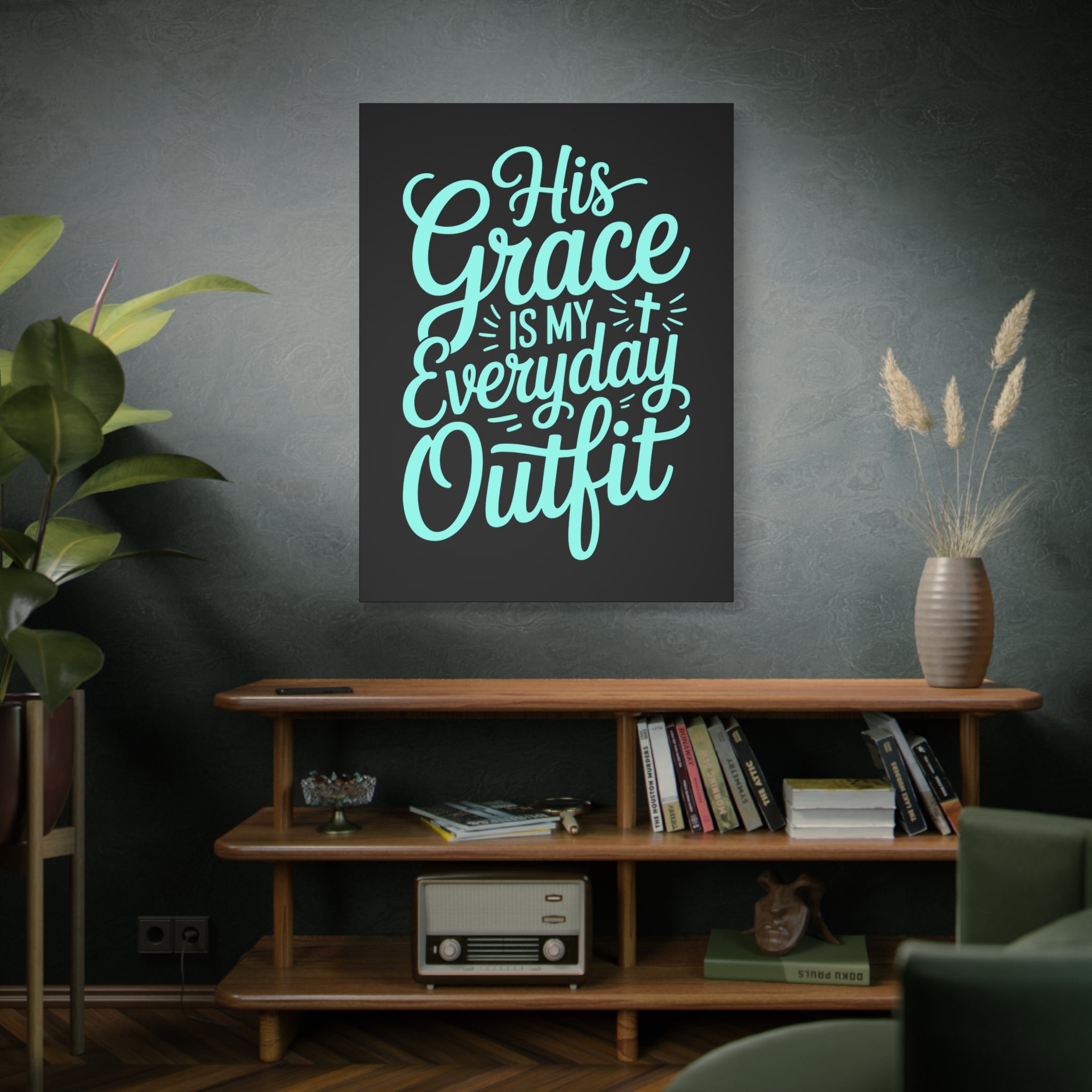 Inspirational Wall Art Canvas, Faith Decor, Religious Home Decor, Meaningful Gift, Everyday Motivation