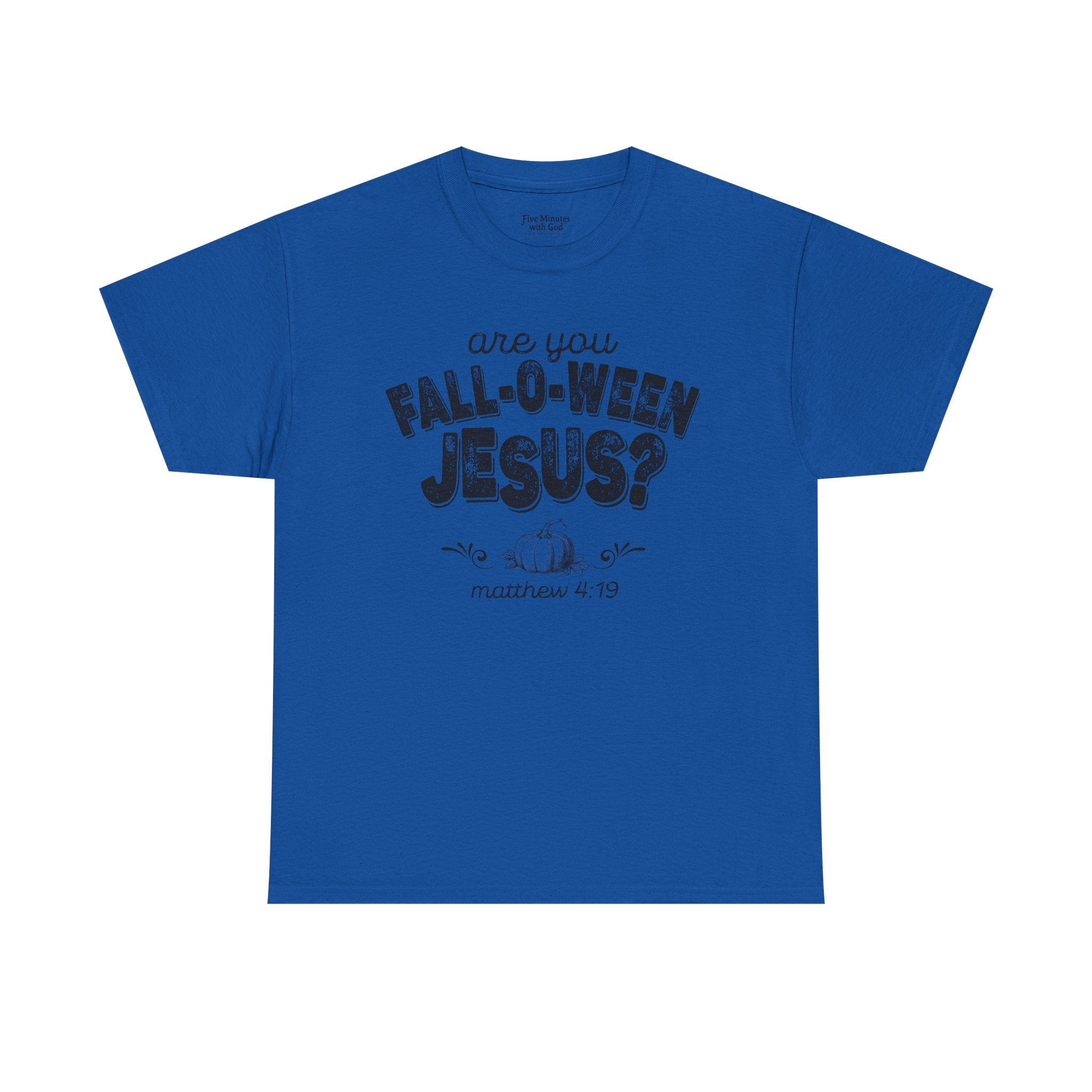 Fall-Themed Tee, Are You Fall-O-Ween Jesus, Unisex Cotton Shirt, Funny Fall Apparel, Halloween T-Shirt, Thanksgiving Gift Ideas