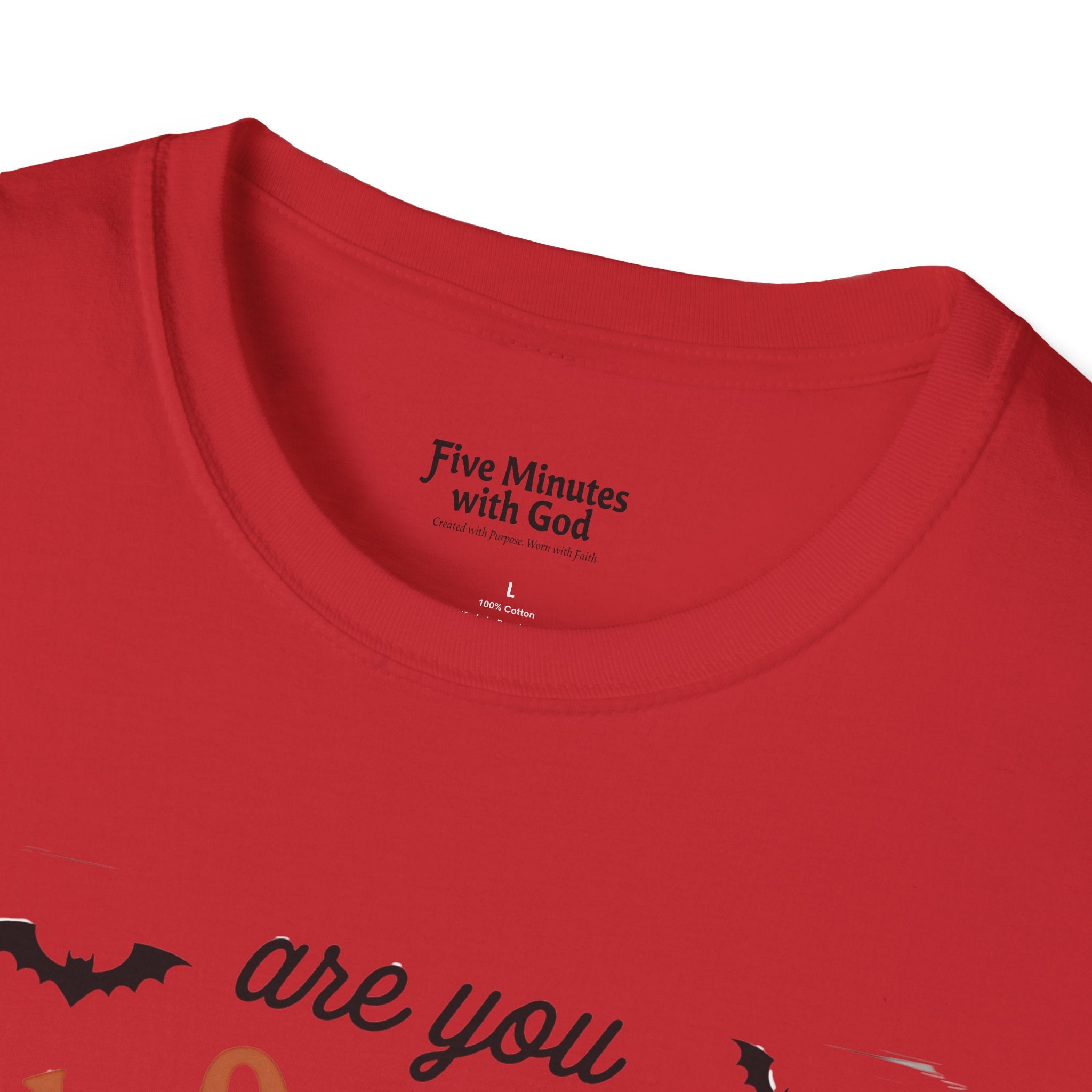 Fall-Themed T-Shirt: Are You Fall-O-Ween Jesus? Halloween Tee, Unisex Shirt, Autumn Apparel, Faith-Based Gift, Seasonal Wear