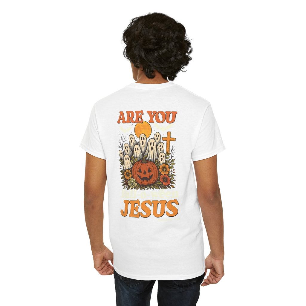 Halloween Faith Tee - Jesus is My Boo, Unisex T-Shirt for Halloween, Christian Halloween Shirt, Gift for Christian Friends, Spooky [...]