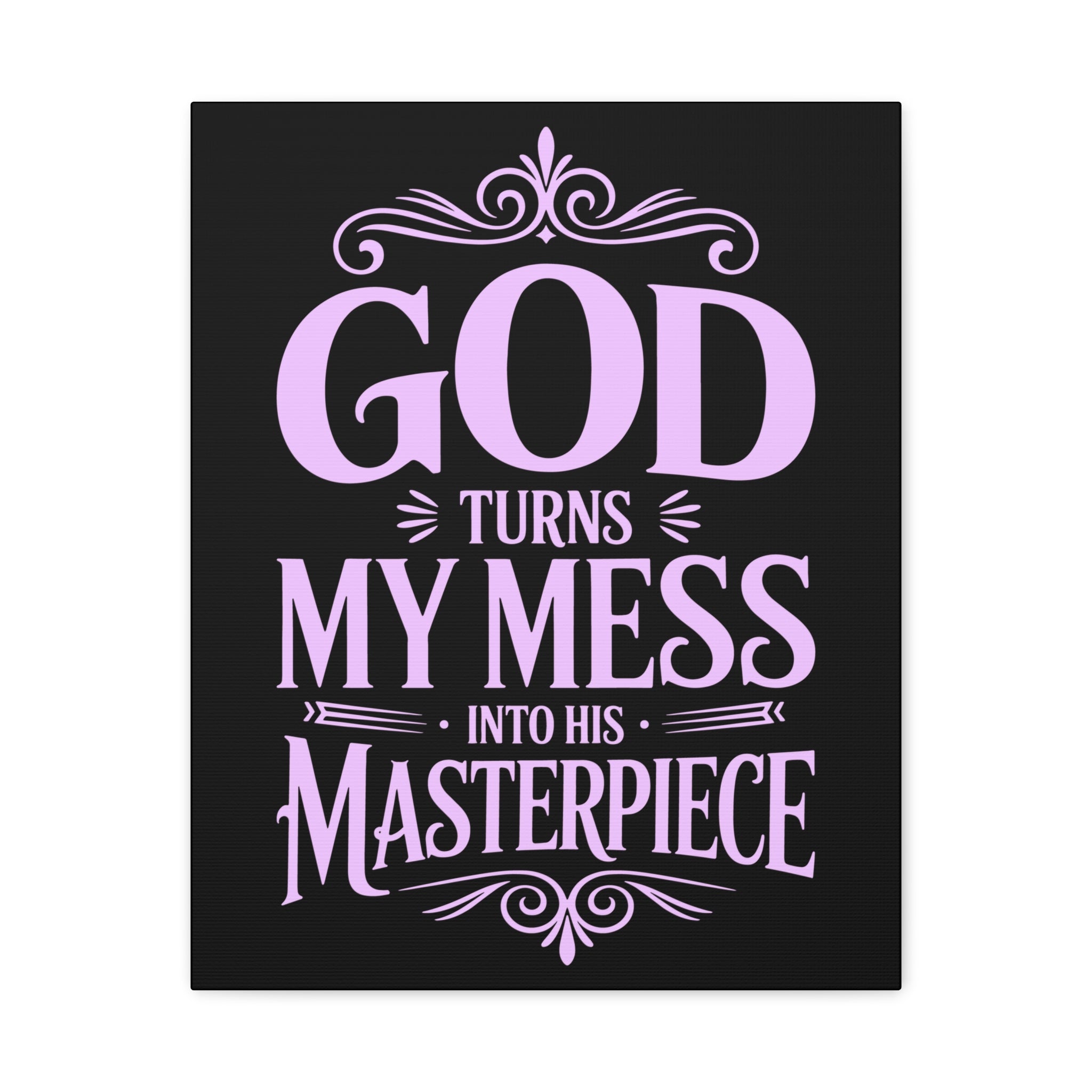 Inspirational Canvas Wall Art, Home Decor, Christian Gift, Motivational Wall Art, Faith-Based Decoration, Room Aesthetic, Gift for Her