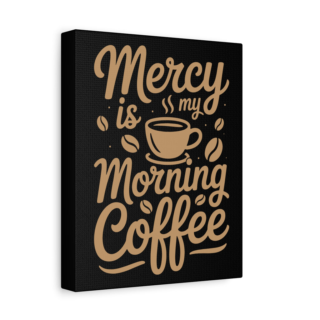 Coffee-Themed Canvas Art Print, Wall Decor for Coffee Lovers, Inspirational Home Decoration, Gift for Friends and Family