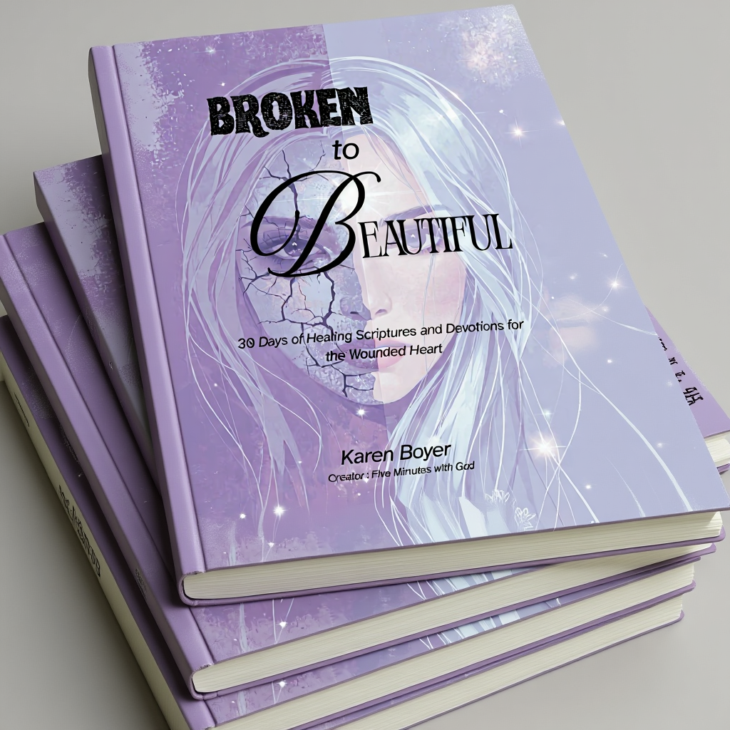 Broken to Beautiful: 30 Days of Healing Scriptures and Devotions for the Wounded Heart